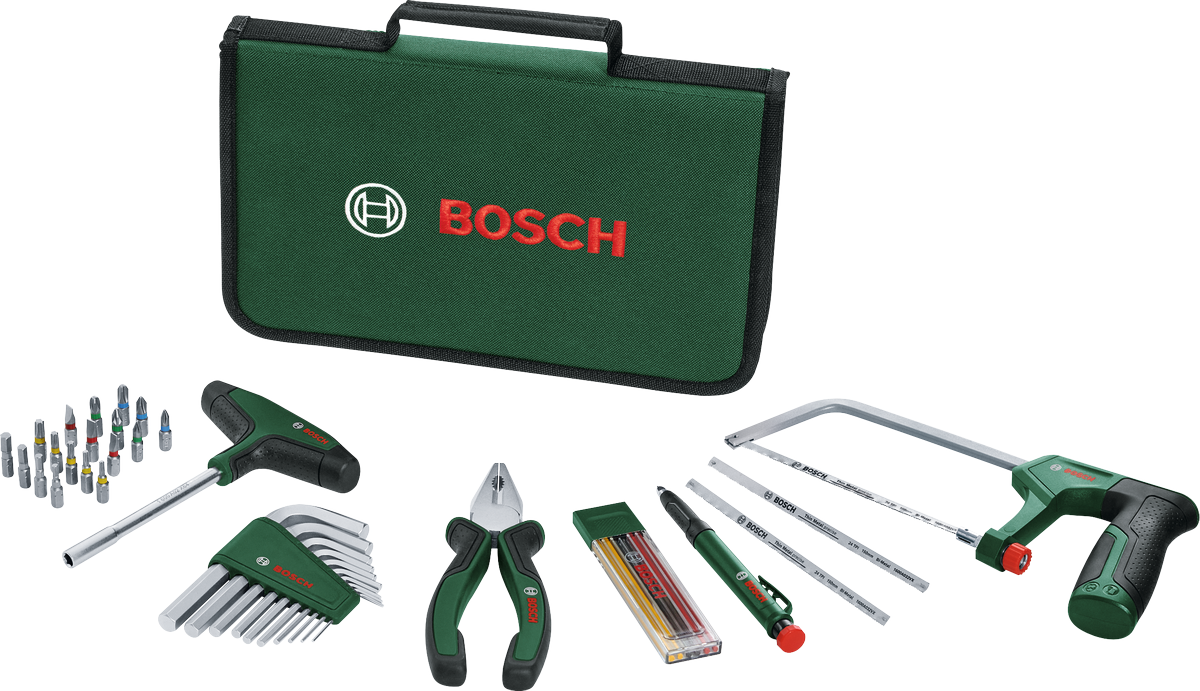 Bosch Home & Garden DIY-Adventskalender »Handwerkzeuge Advent Calendar 2025«, für Erwachsene, inkl. Stofftasche
