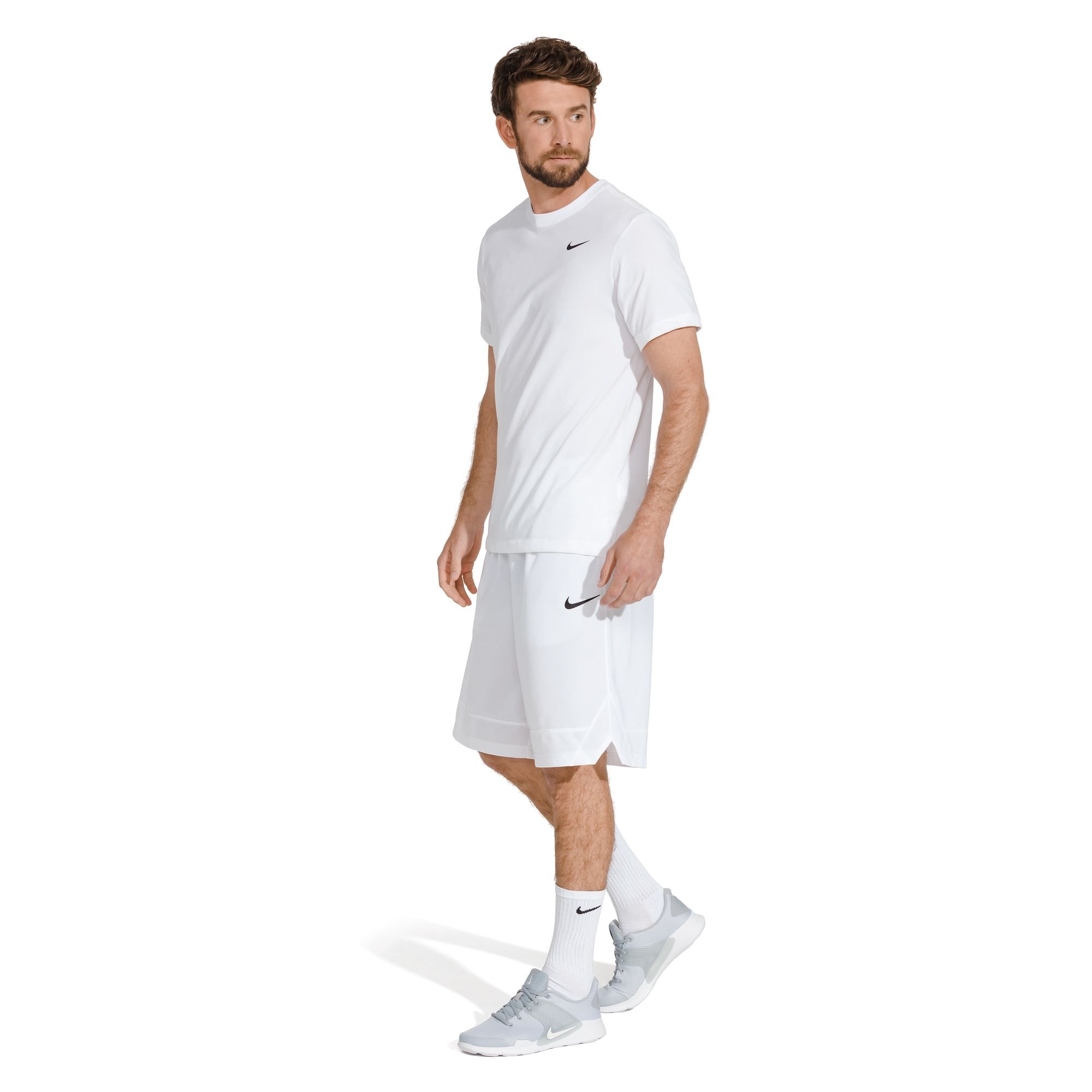 Nike T-Shirt »Nike Dri-FIT Men's Fitness T-Shirt« Kurzarm, Rundhalsausschnitt