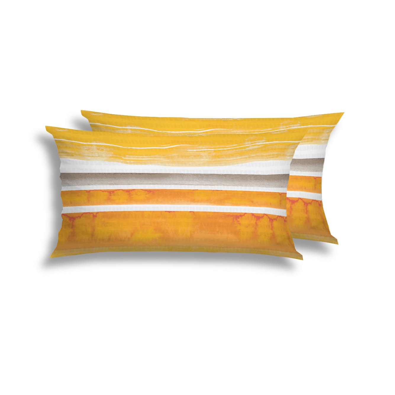 Florella Kissenbezüge »Ursa, Soft-Touch Seersucker, 50% Viskose (Bambus), 50% Baumwolle,«, (2 St.)