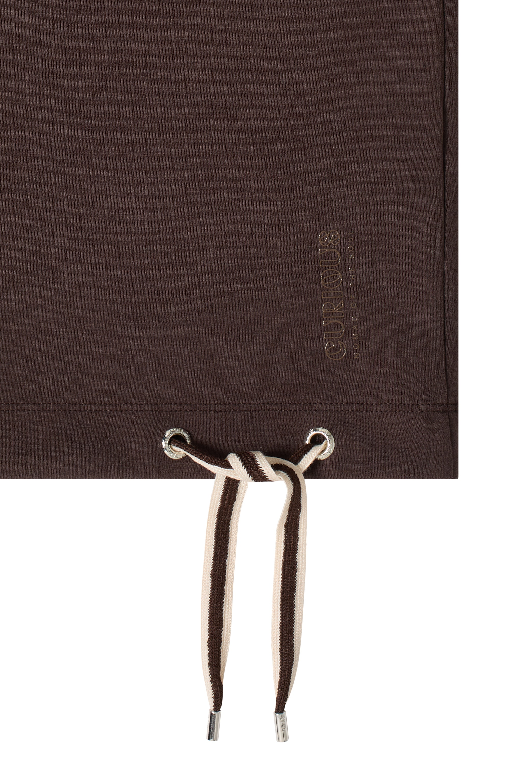 Cecil 3/4-Arm-Shirt mit Kordelzug am Saum