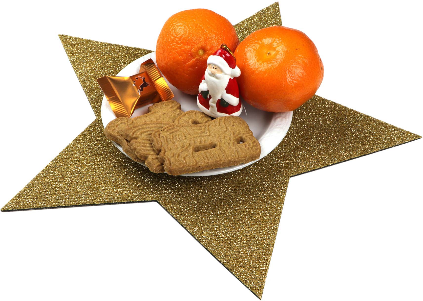 Primaflor-Ideen in Textil Platzset »Stern, Weihnachtsdeko« auch ideal als Untersetzer oder Dekoration, Größe 29,5 cm