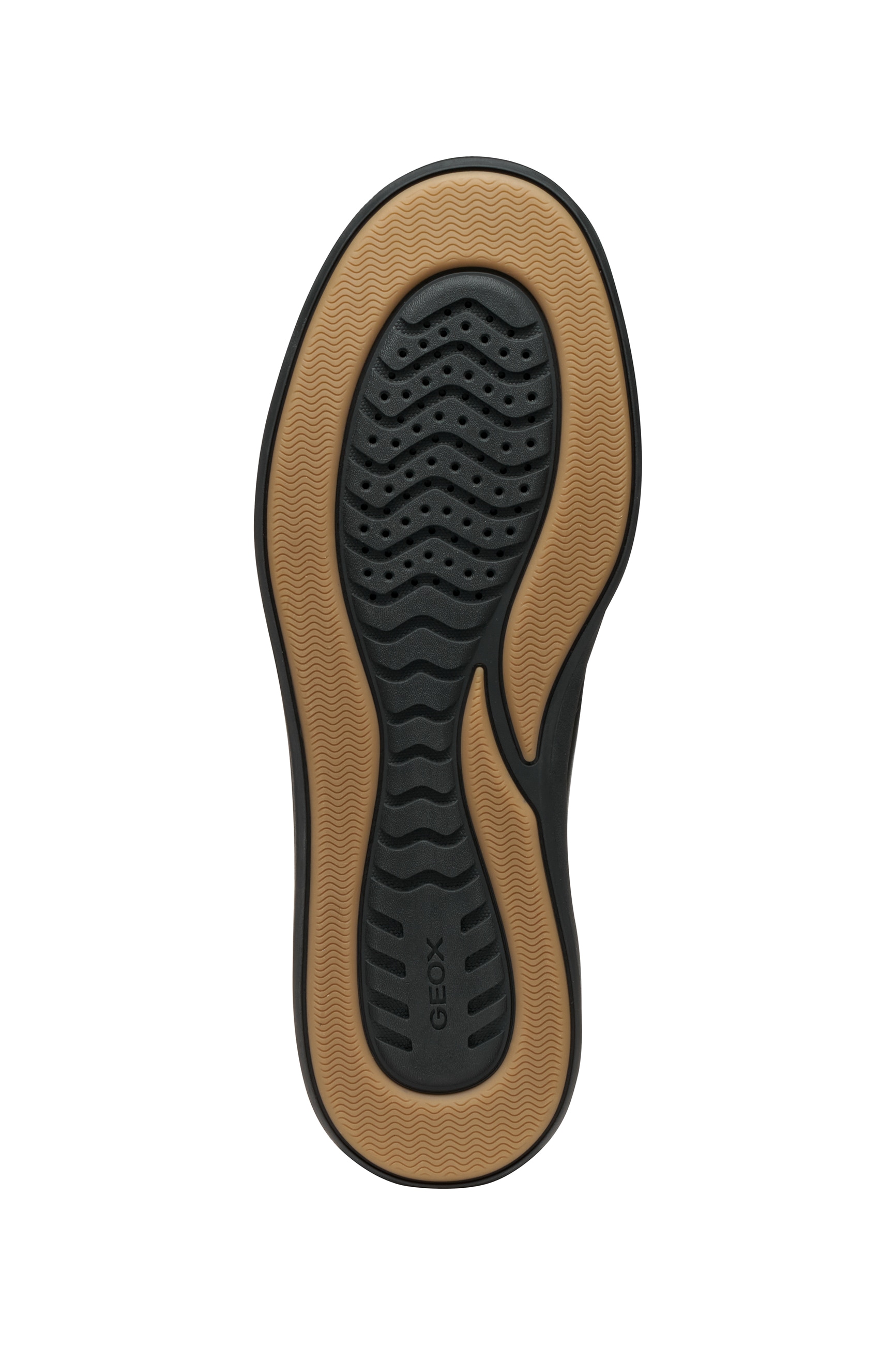 Geox Sneaker »U BALTMOORE«  Schnürschuh im Monochrome Look, Größenschablone zum Download