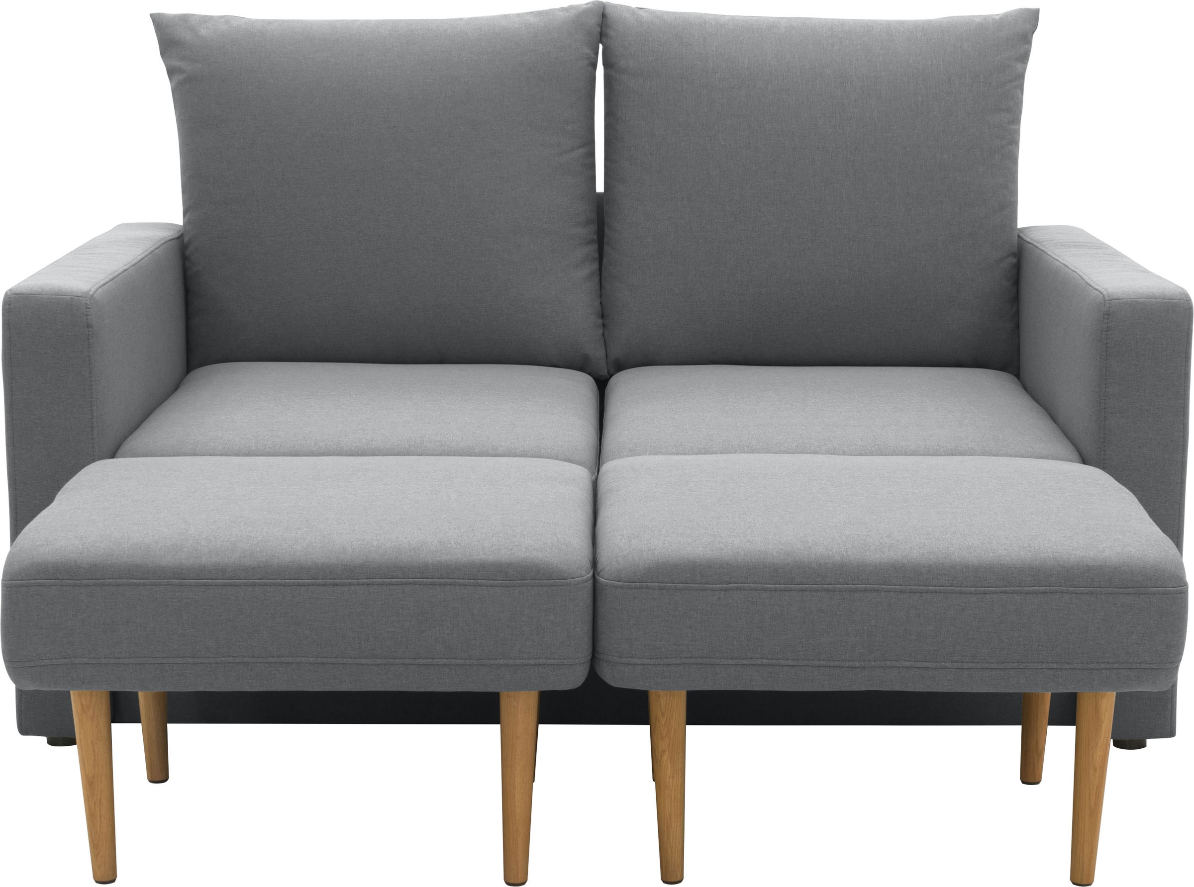 DOMO collection 2-Sitzer »Slunce, Outdoor-Raumwunder« 2-Sitzer inkl. 2 Hocker, Outdoor geeignet