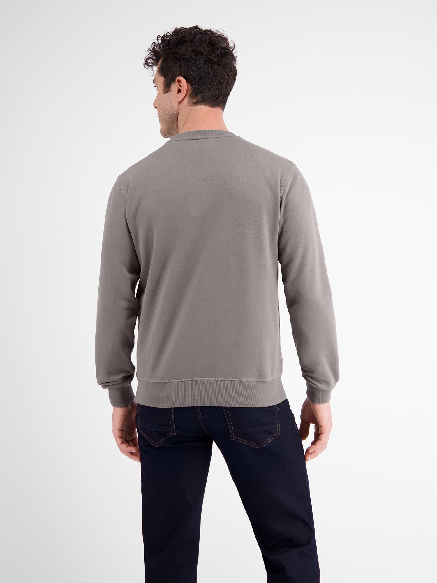 LERROS Sweatshirt »LERROS Leichter Sweater in Strukturqualität«