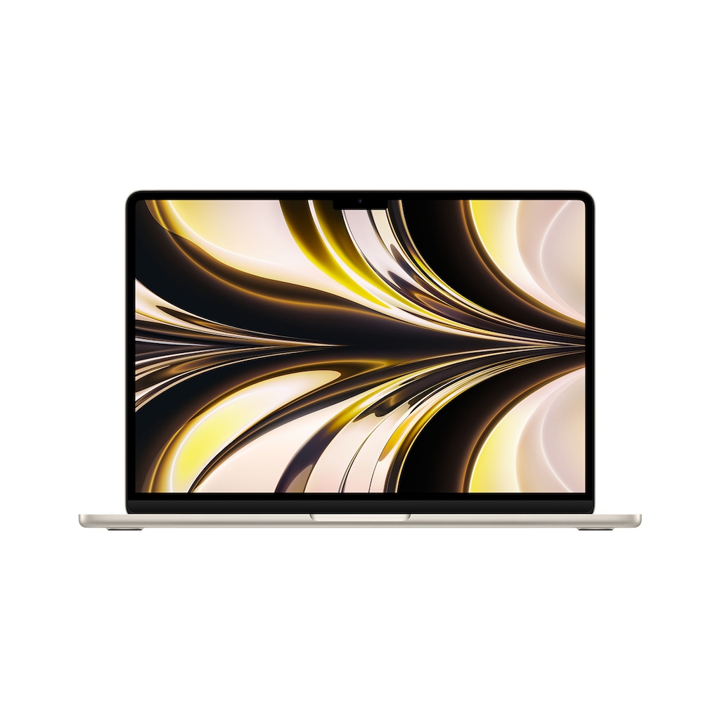 Apple MacBook Air 13,6",  M2 Chip,  Polarstern, 8-Core CPU, 8-Core-GPU, 8 GB RAM, 256 GB SSD