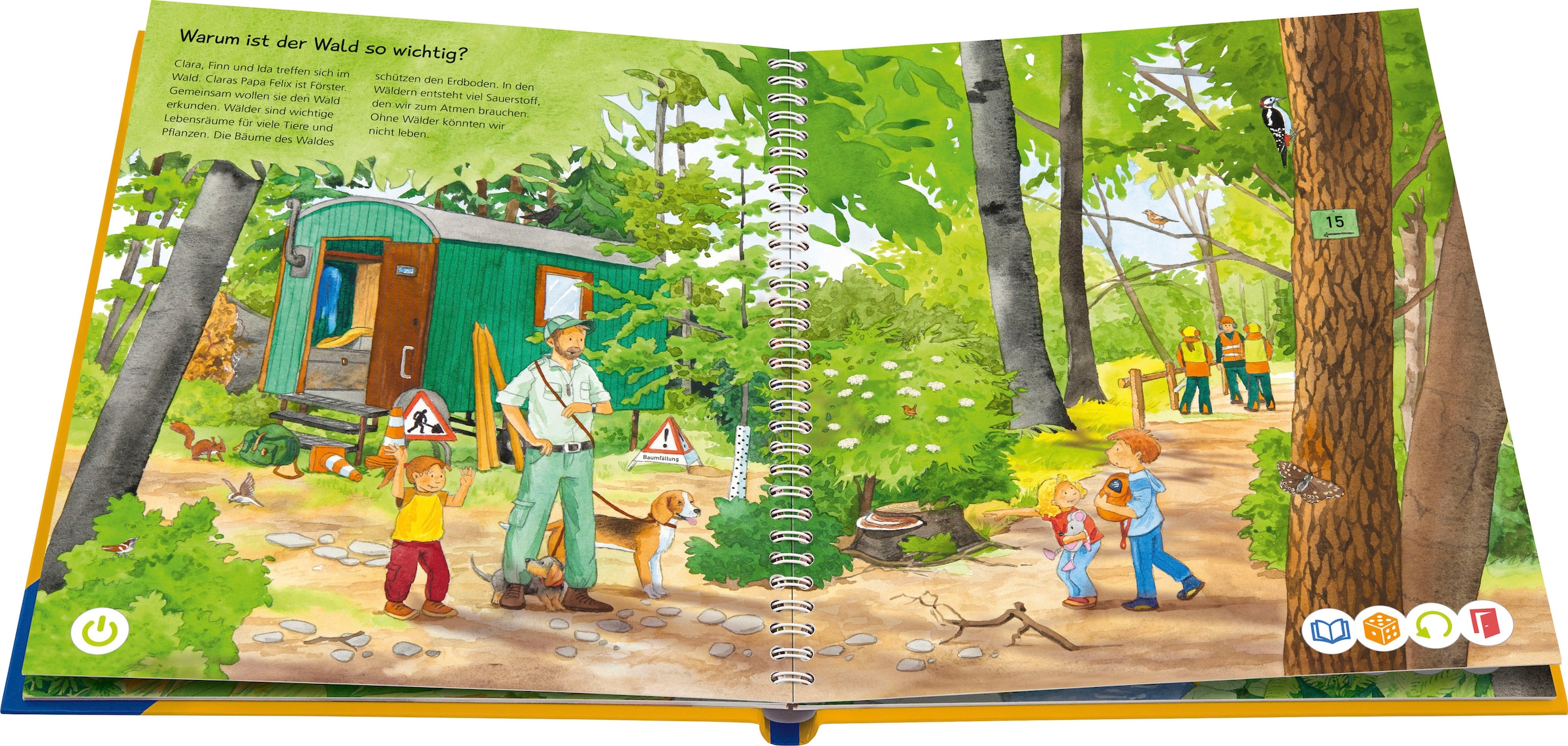 Ravensburger Buch »tiptoi® WWW Unser Wald«, Made in Europe; FSC® - schützt Wald - weltweit