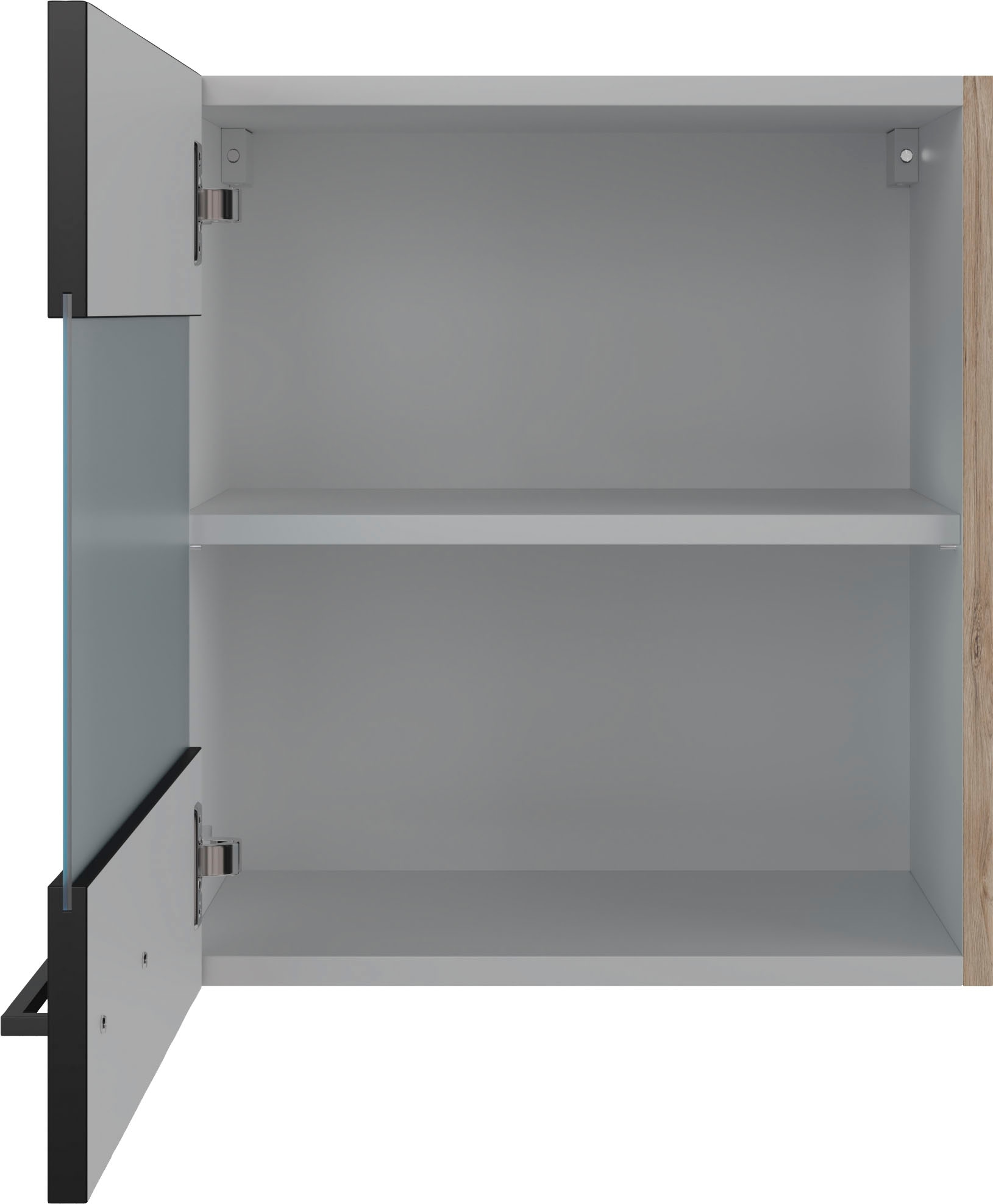 Flex-Well Glashängeschrank »Capri« 1 Stk. tlg. (B x H x T) 50 x 54,8 x 32 cm, mit Stollenglastür