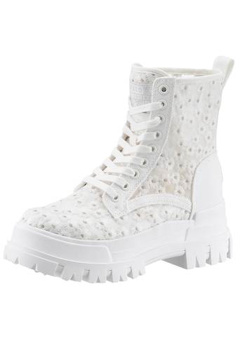 Schnürboots »ASPHA RLD BLOOM«, Schnürschuh, Stiefelette, Chucky Boots mit...