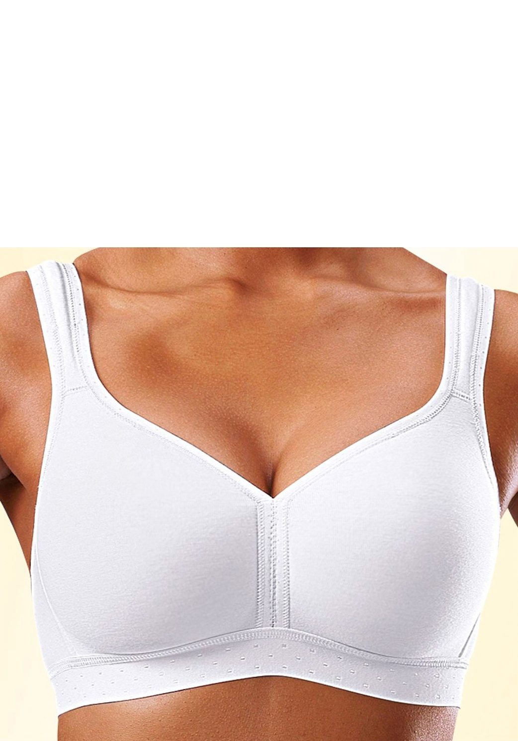 petite fleur Soft-BH, (Packung, 2 Stück), ohne Bügel aus sanfter Baumwolle, Basic  Dessous online bei OTTO