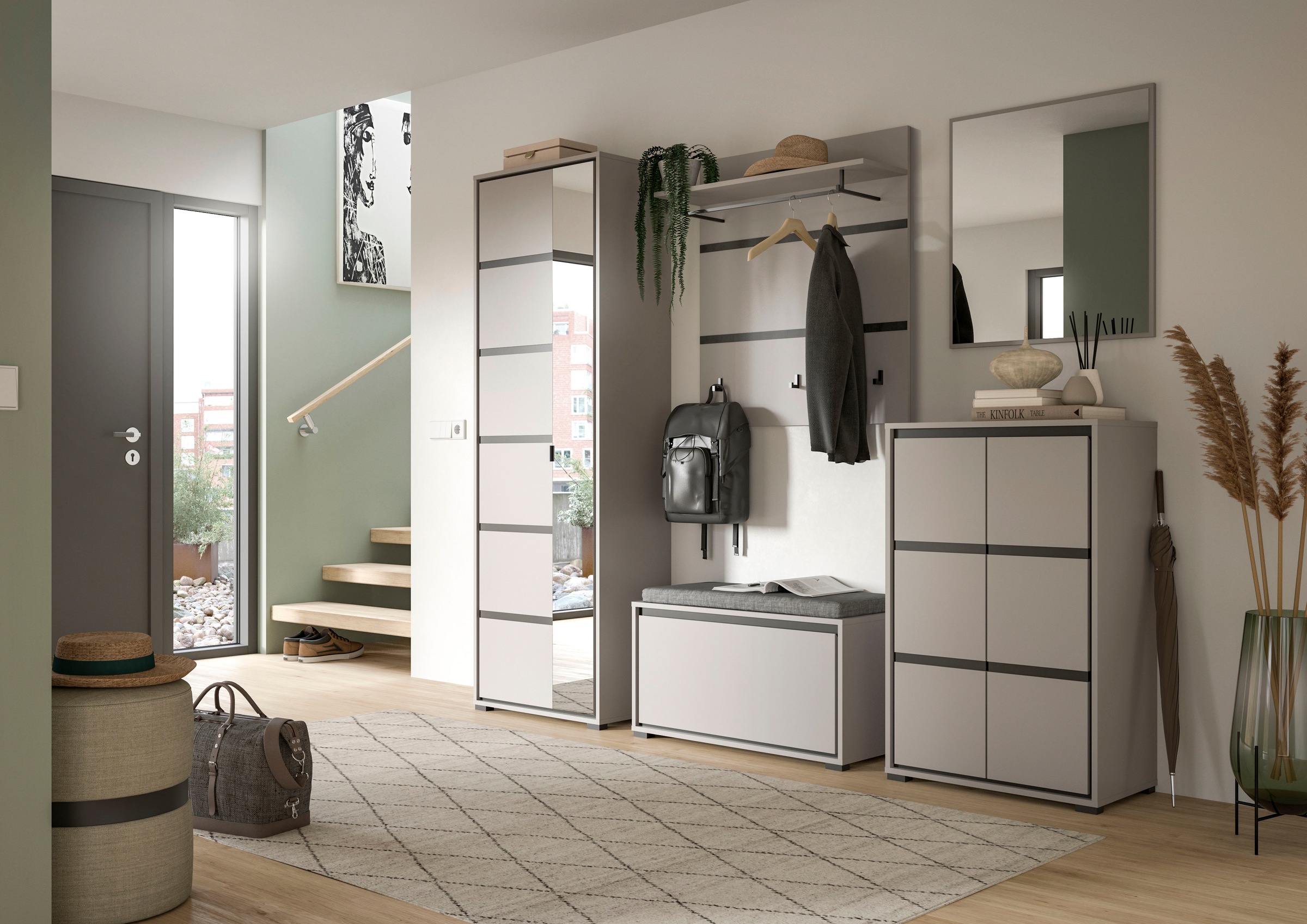 INOSIGN Garderobenpaneel »Skygge«, (1 St.), Garderobe, Garderobenmöbel, Paneel, Breite 85 cm