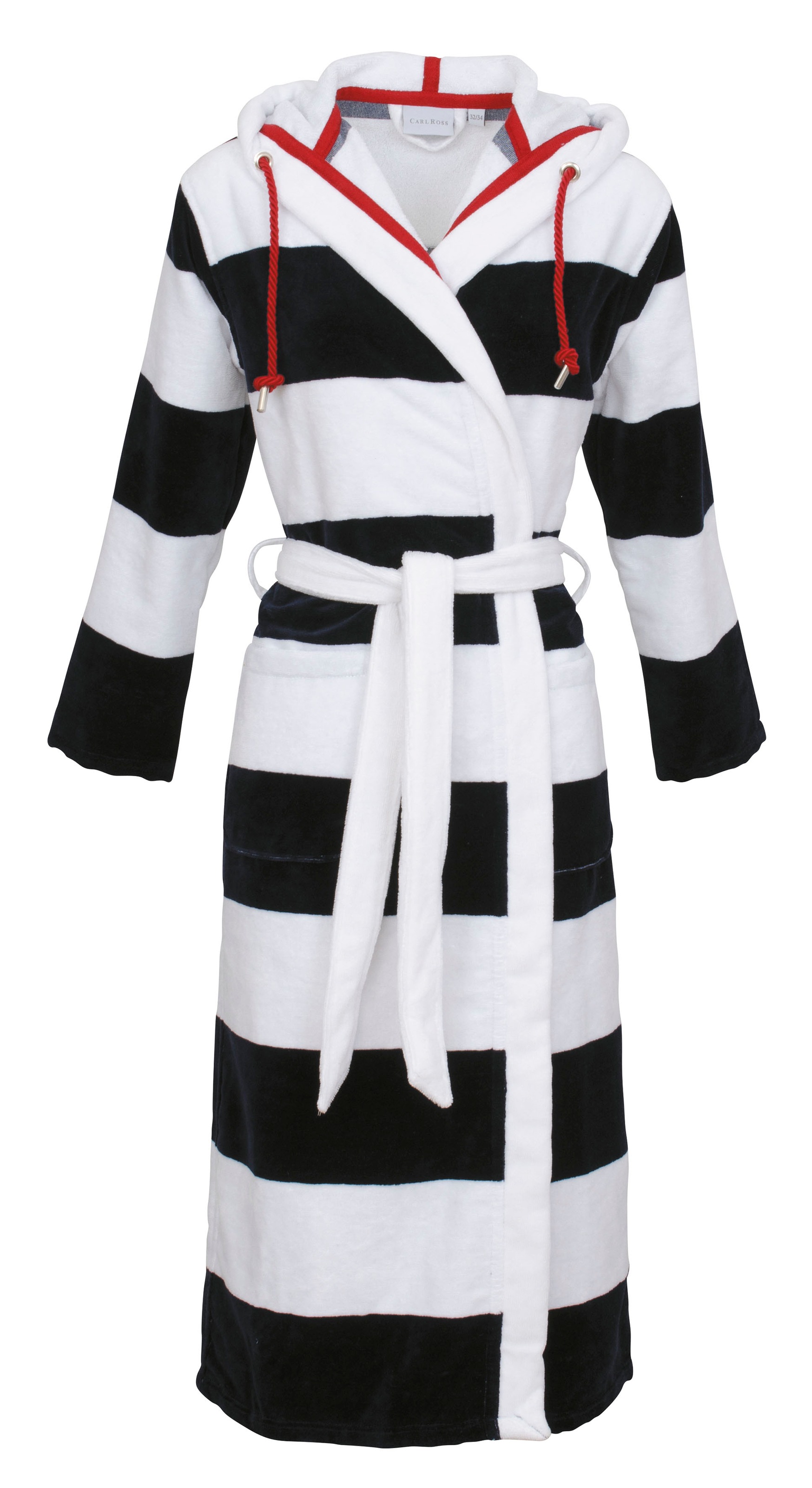 Carl Ross Damen Damenbademantel »106300« 1 Stk. tlg. in blau, Größe 44/46