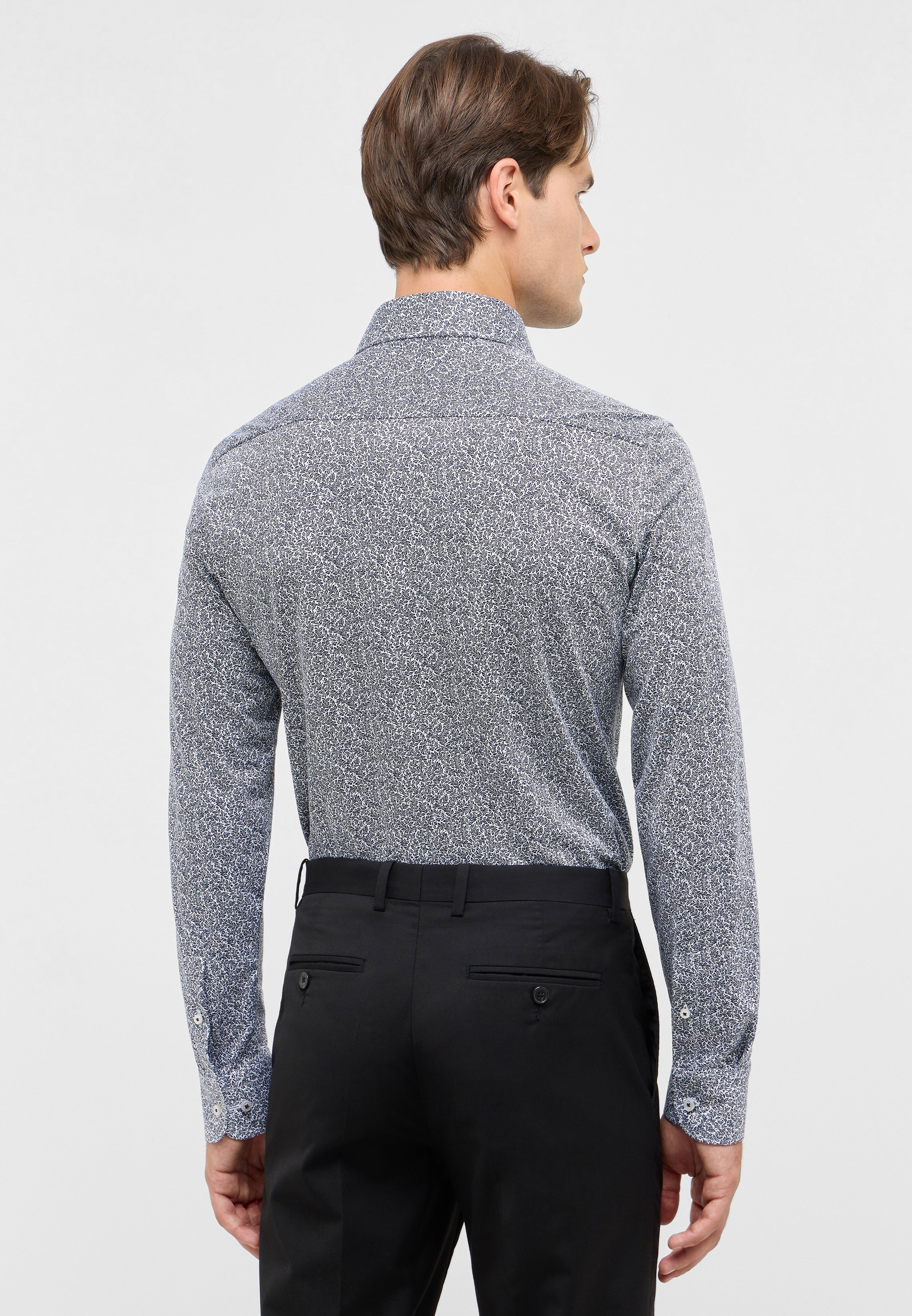 Eterna Langarmhemd »SLIM FIT« NON IRON (bügelfrei)