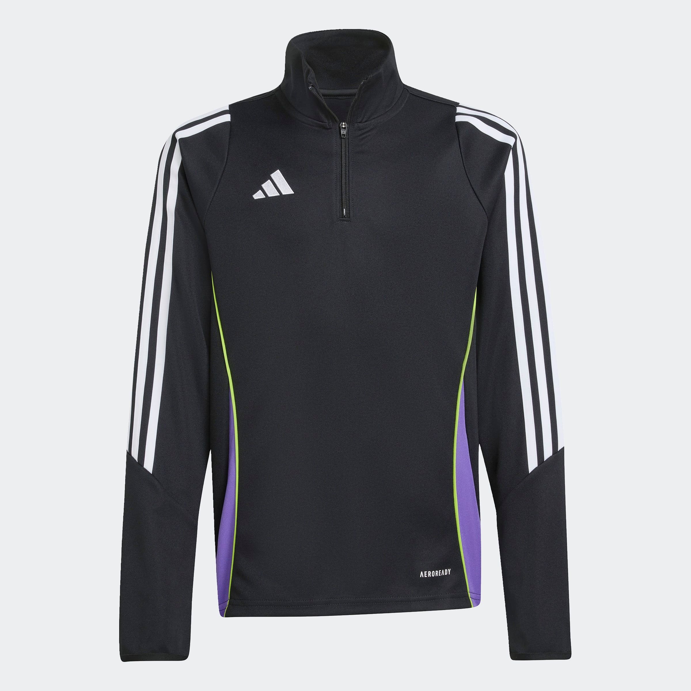 adidas Performance Trainingsshirt »TIRO 24 KIDS TRAININGSOBERTEIL« schmaler Schnitt, mit Reißverschluss, atmungsaktiv