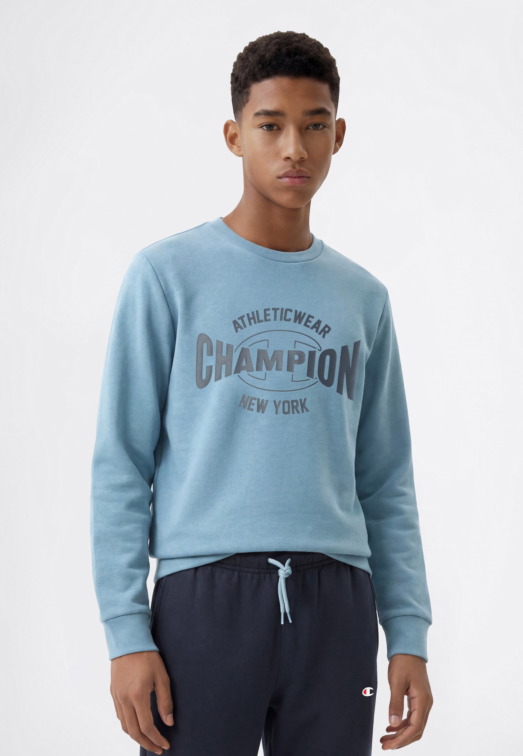 Champion Jogginganzug »SPORTWEAR CREWNECK SWEATSUITS Standard Fit« 2 2-teiliges Set, sportlicher Stil, aus Baumwolle und Polyester
