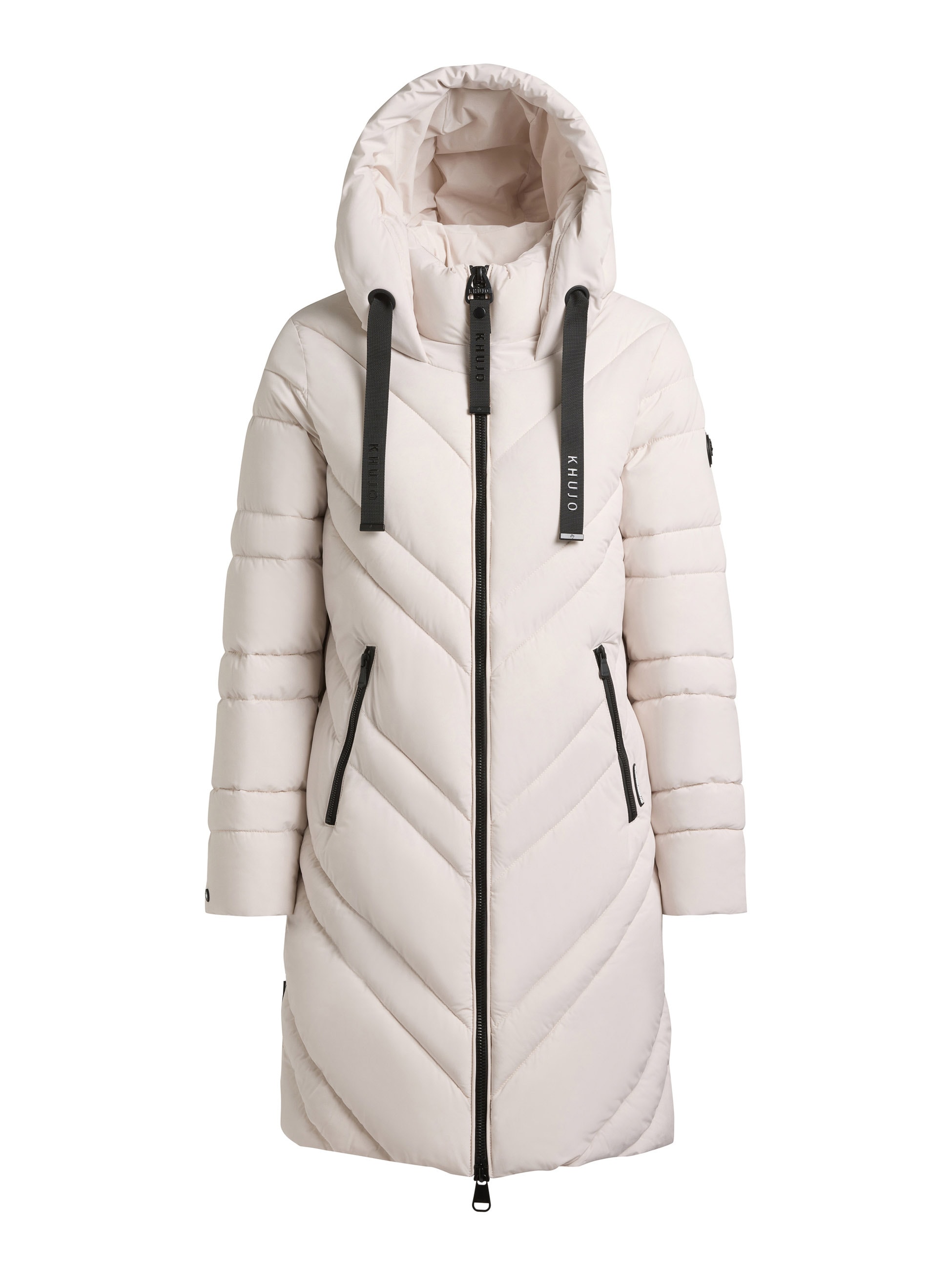 khujo Steppmantel »TABY2« Taschenbeutel mit Fleece