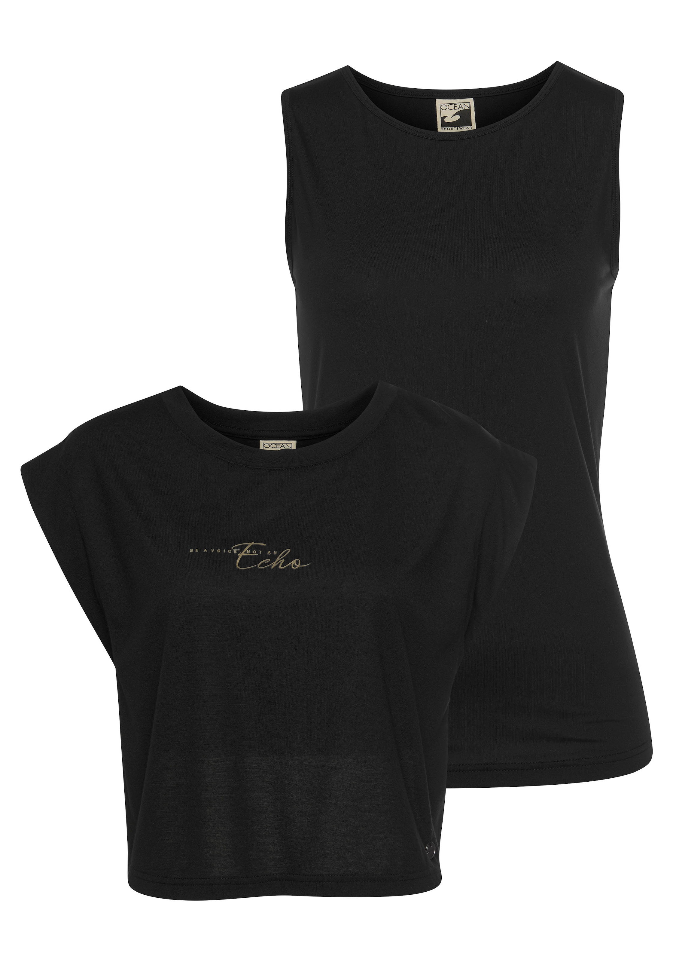 »Soulwear Shirt Top«, Yoga Ocean Shop Yoga Relax im & Shirt & OTTO bestellen Online - (Set) 2-tlg. Sportswear