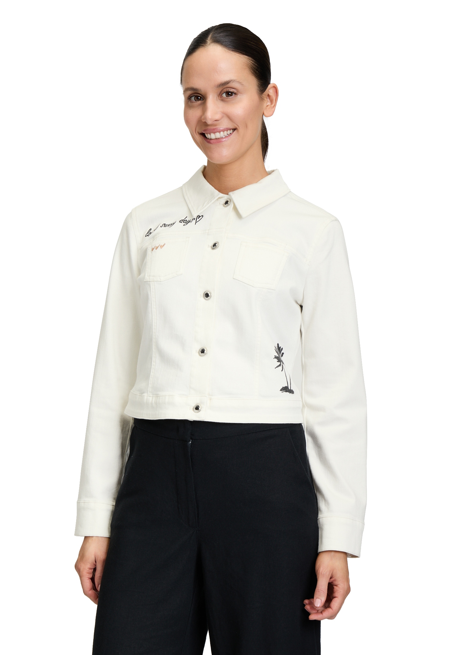 Betty Barclay Jeansblazer »Jeansjacke langarm«