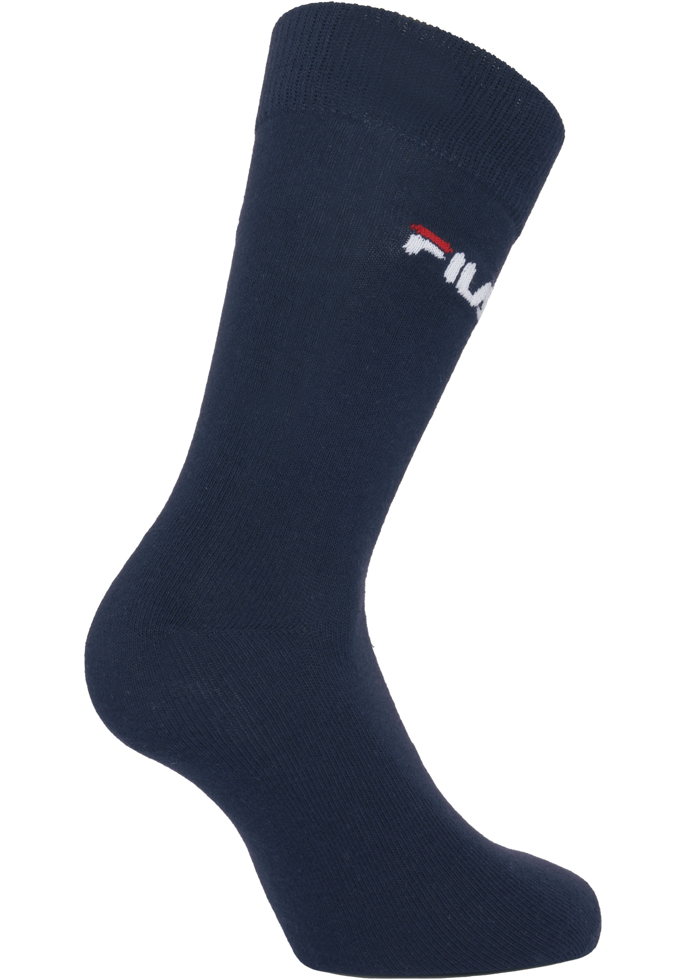 Fila Businesssocken »UNISEX LIFESTYLE PLAIN SOCKS«, (6 Paar), mit eingestrickem Logo