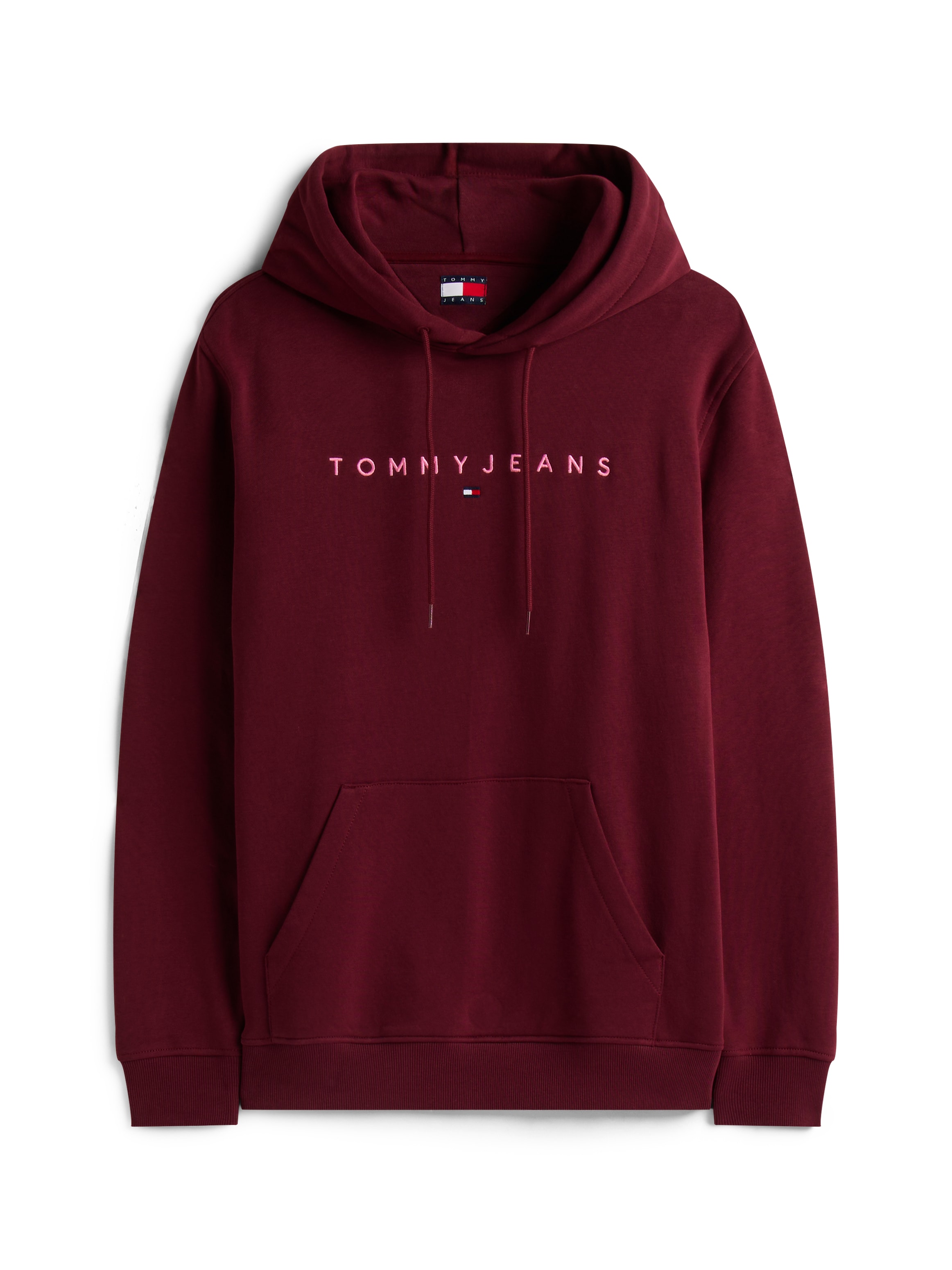 Tommy Jeans Hoodie »TJM REG LINEAR LOGO HOODIE EXT«, mit Logo-Stickerei
