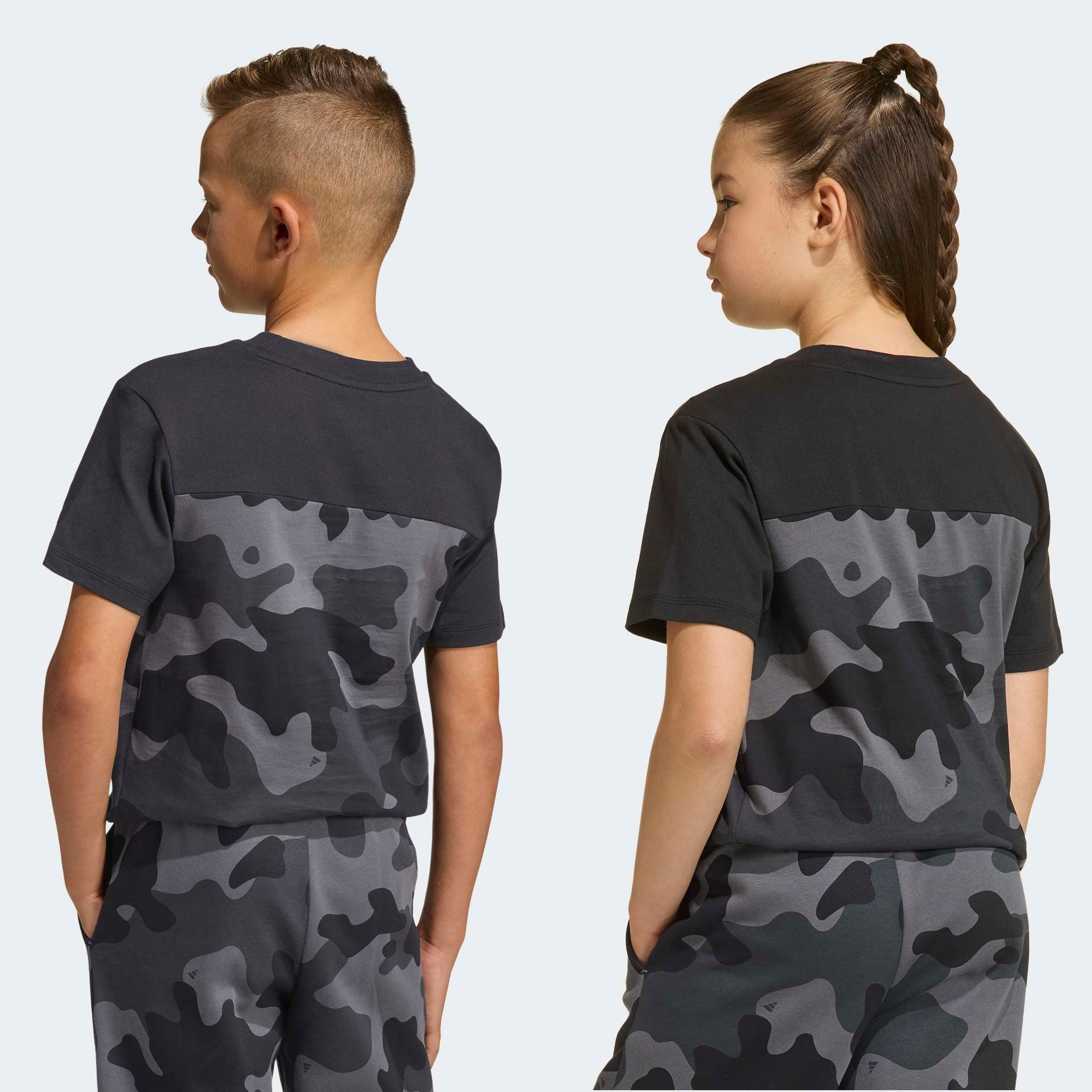 adidas Sportswear T-Shirt »SEASONAL ESSENTIALS CAMO BAUMWOLL- KIDS«