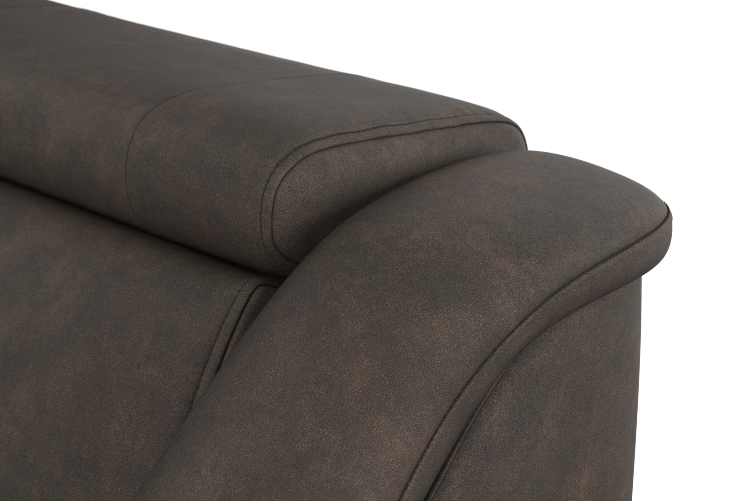 sit&more Ecksofa »Freetown L-Form«, inklusive Kopfteilverstellung und komfortablem Federkern