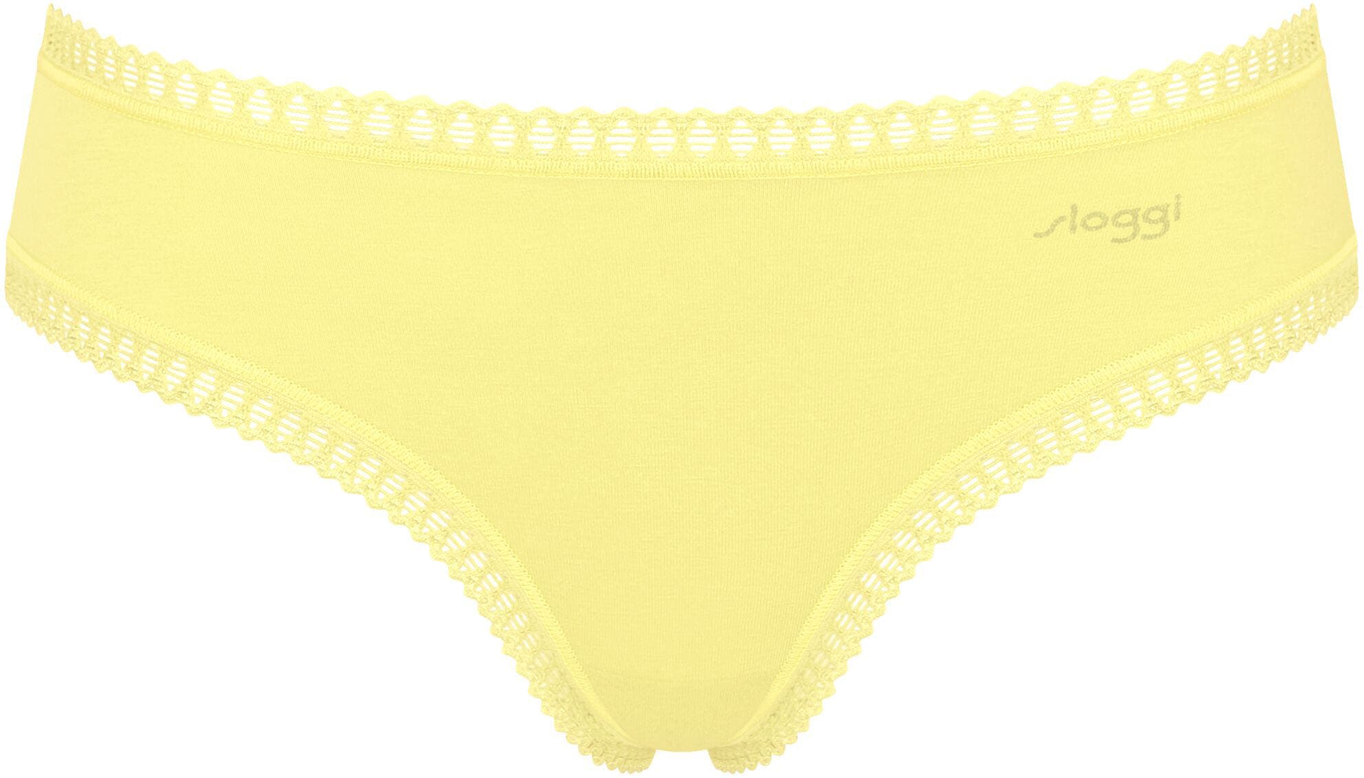 sloggi Slip »GO Crush Hipster C3P«, (3er Pack), mit Spitzendetails