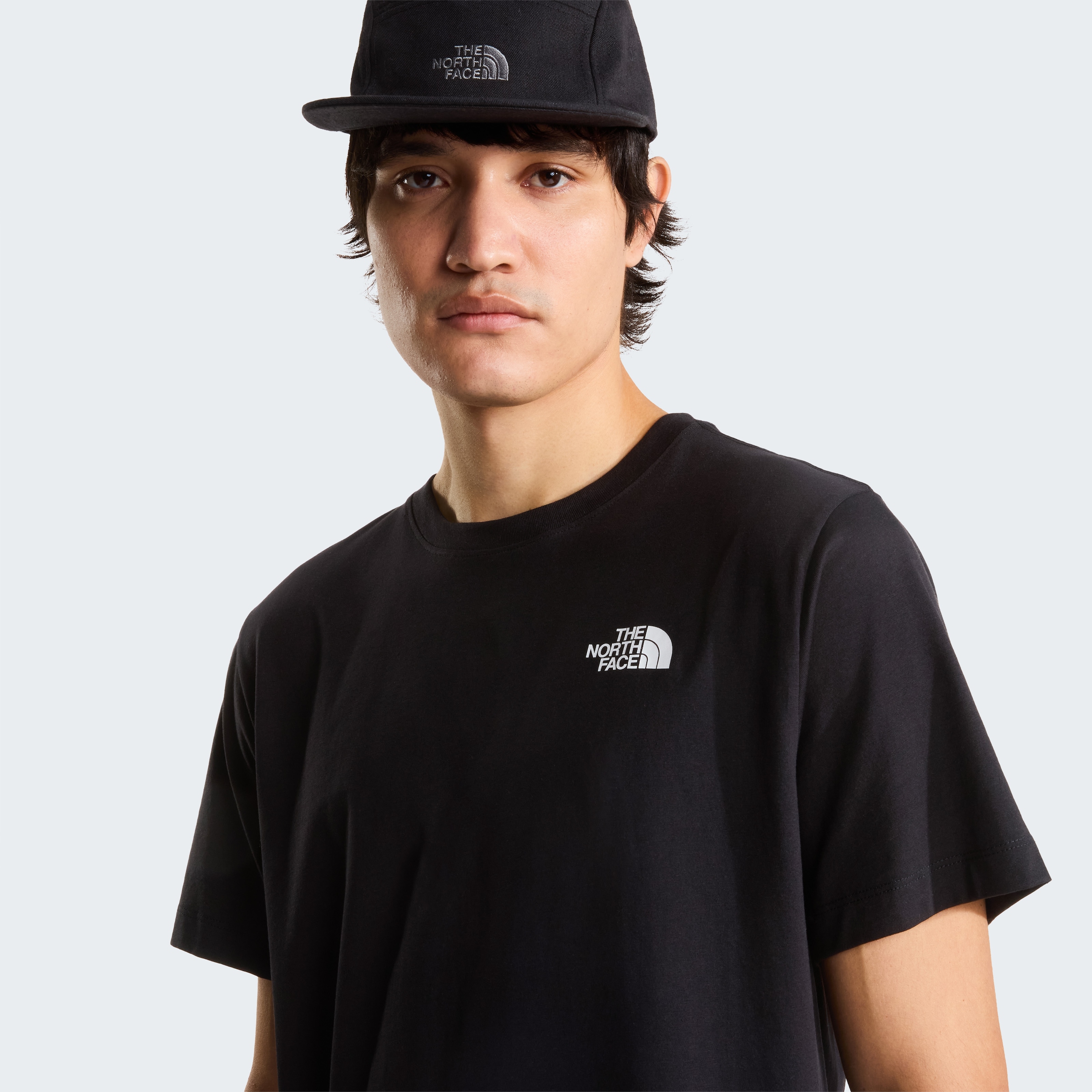 The North Face T-Shirt »M EVOLUTION BOX NSE REGULAR SHORT SLEEVE« normale Passform, Kurzarm, aus Baumwollmischjersey