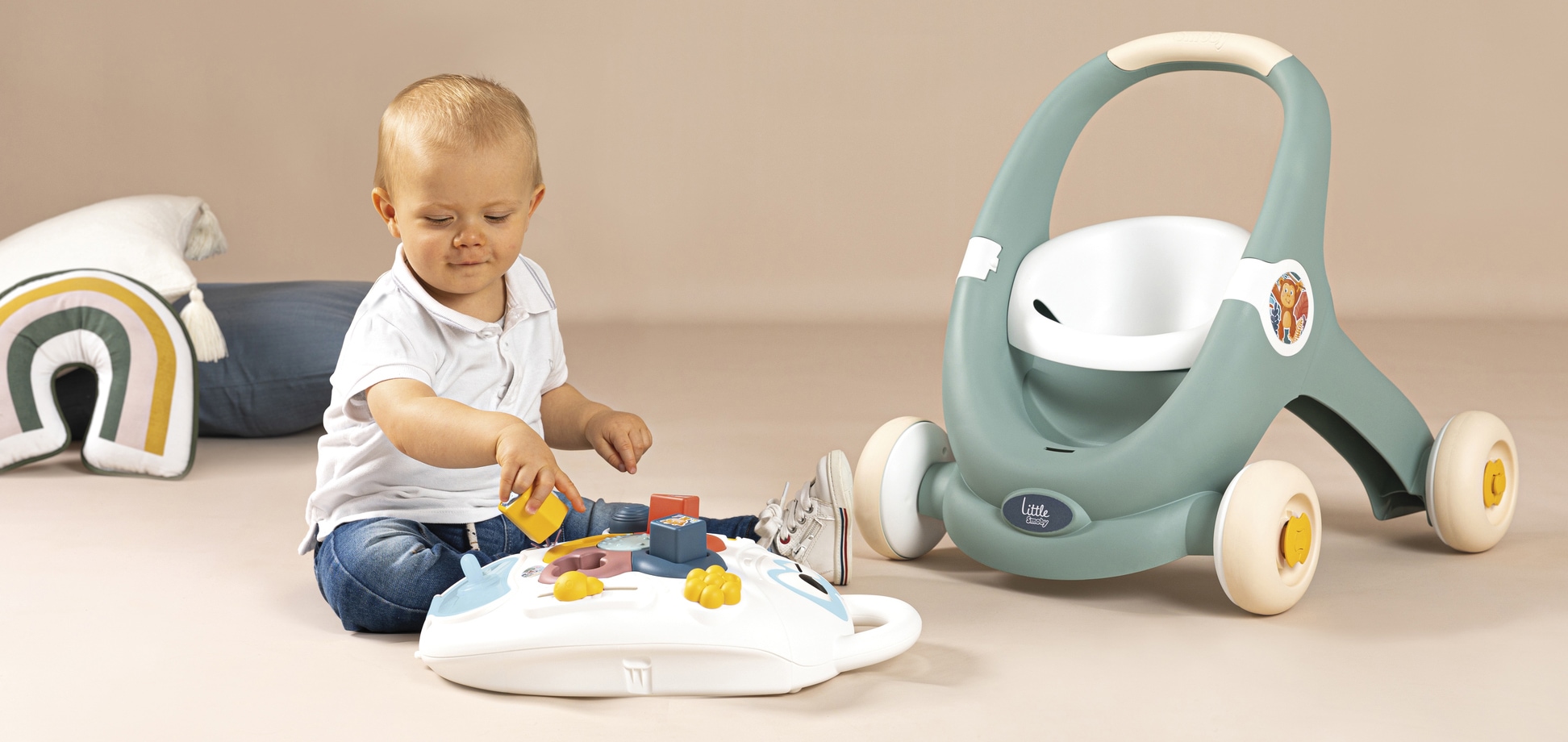 Smoby Lauflernhilfe »Little Smoby, 3in1 Lauflernwagen«