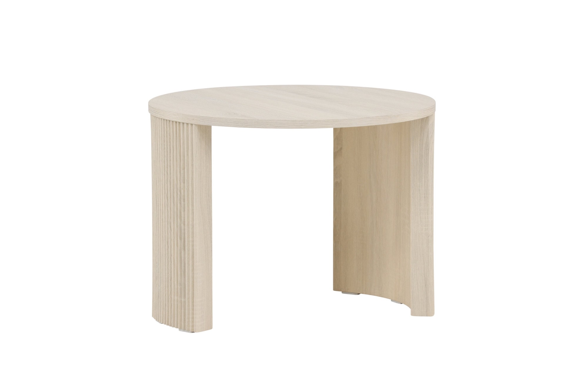 Venture Home Couchtisch Sofatisch, MDF, rund, abgerundet, kompakt, dezent, klassisch