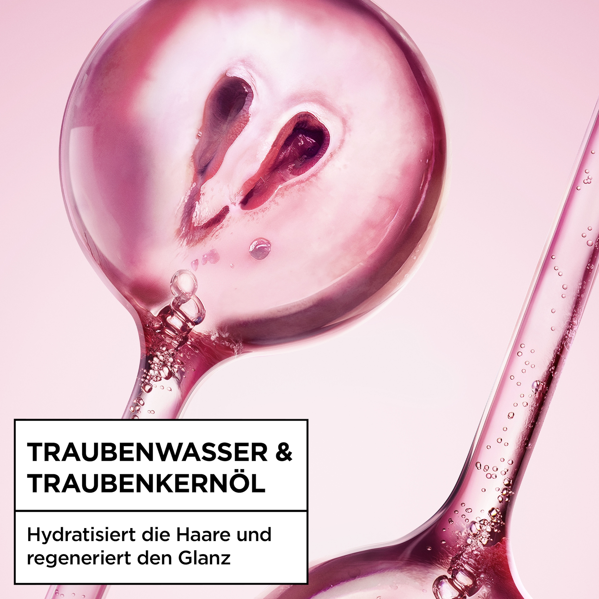 GARNIER Haarshampoo »Garnier Wahre Schätze Traube Hydraboost Shampoo (6er Packung)«