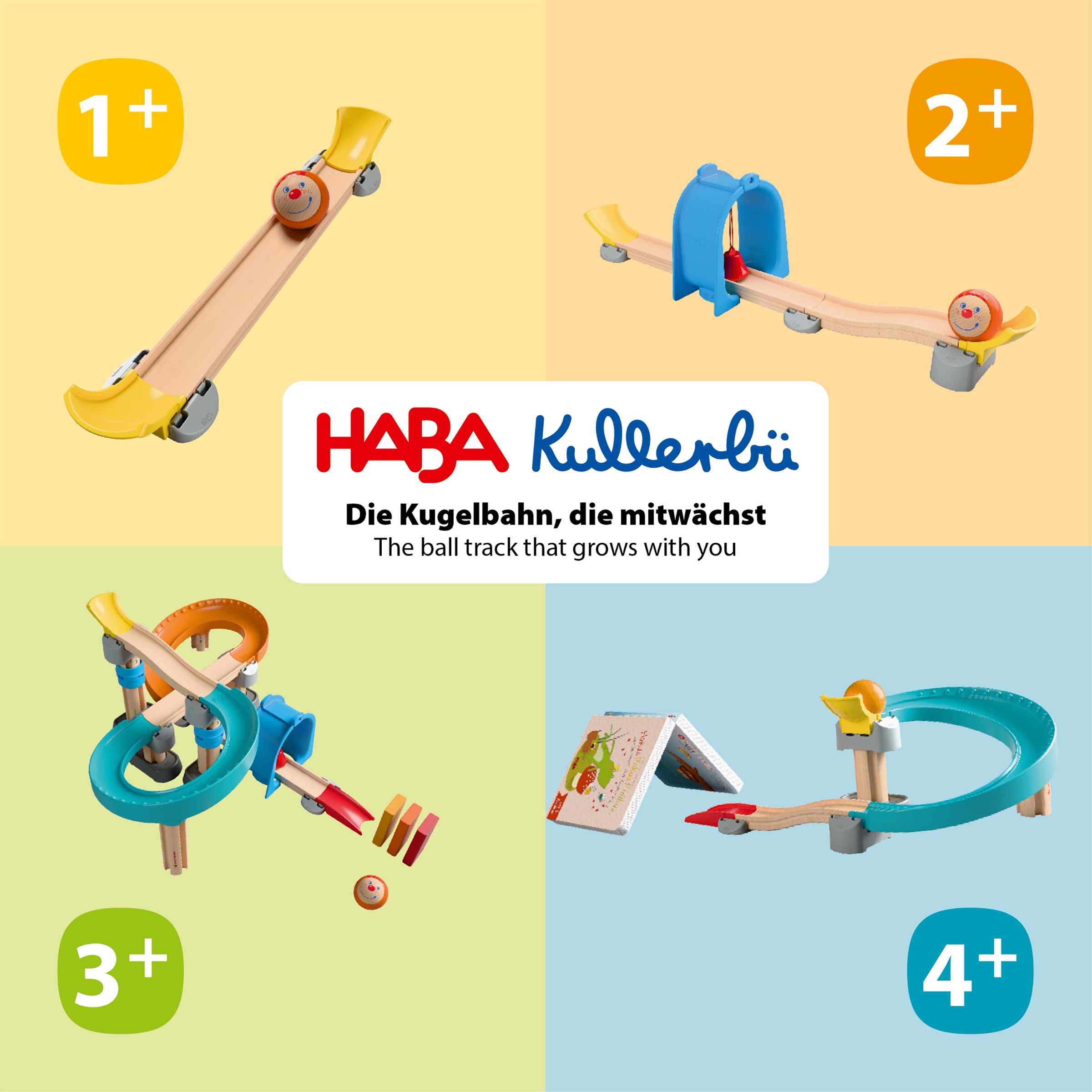 Haba Kugelbahn »Kullerbü -  Step-By-Step«