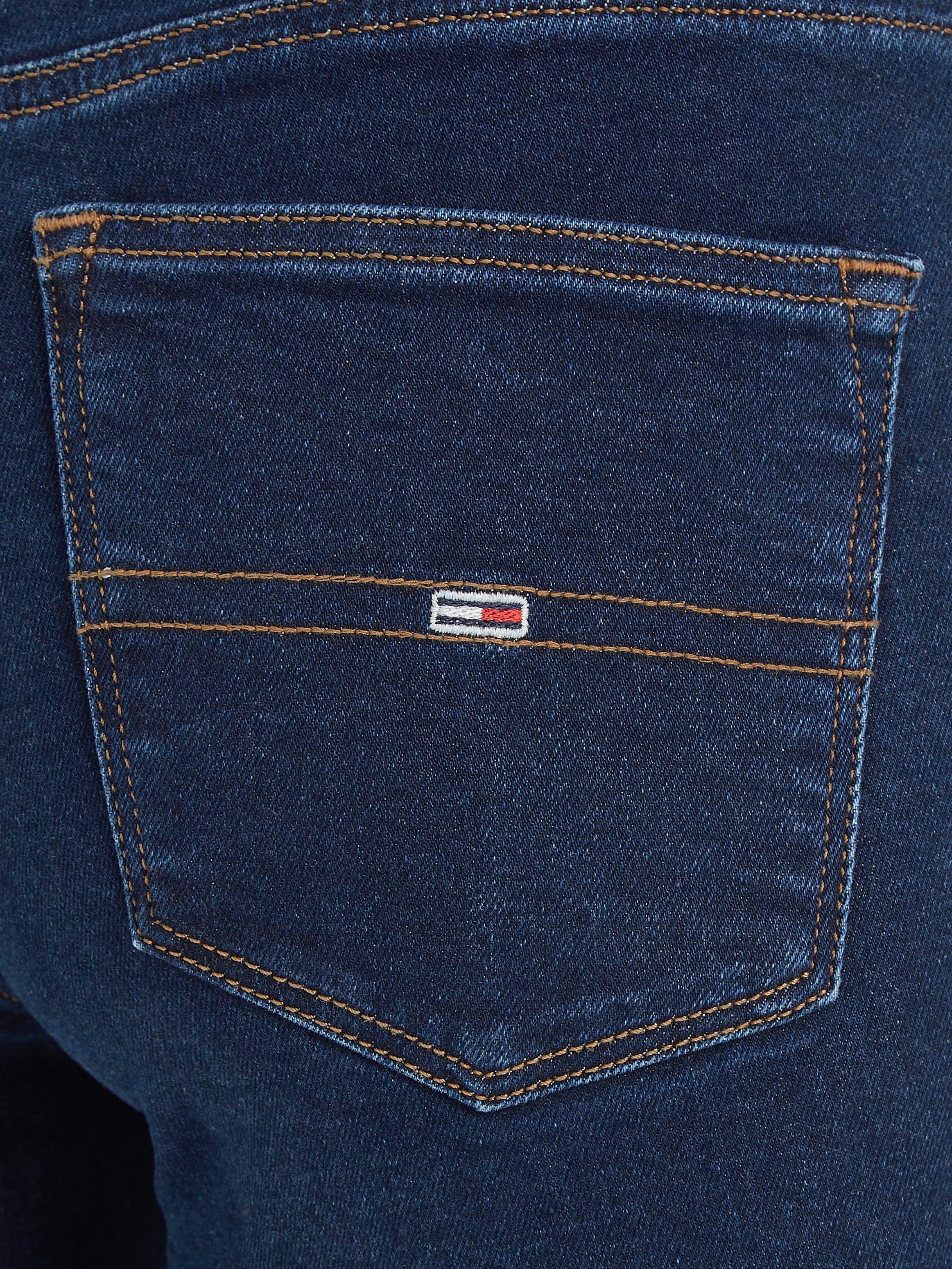 Tommy Jeans Skinny-fit-Jeans »Nora Mid Rise Skinny Fit«, mit Logobadge und Logostickerei