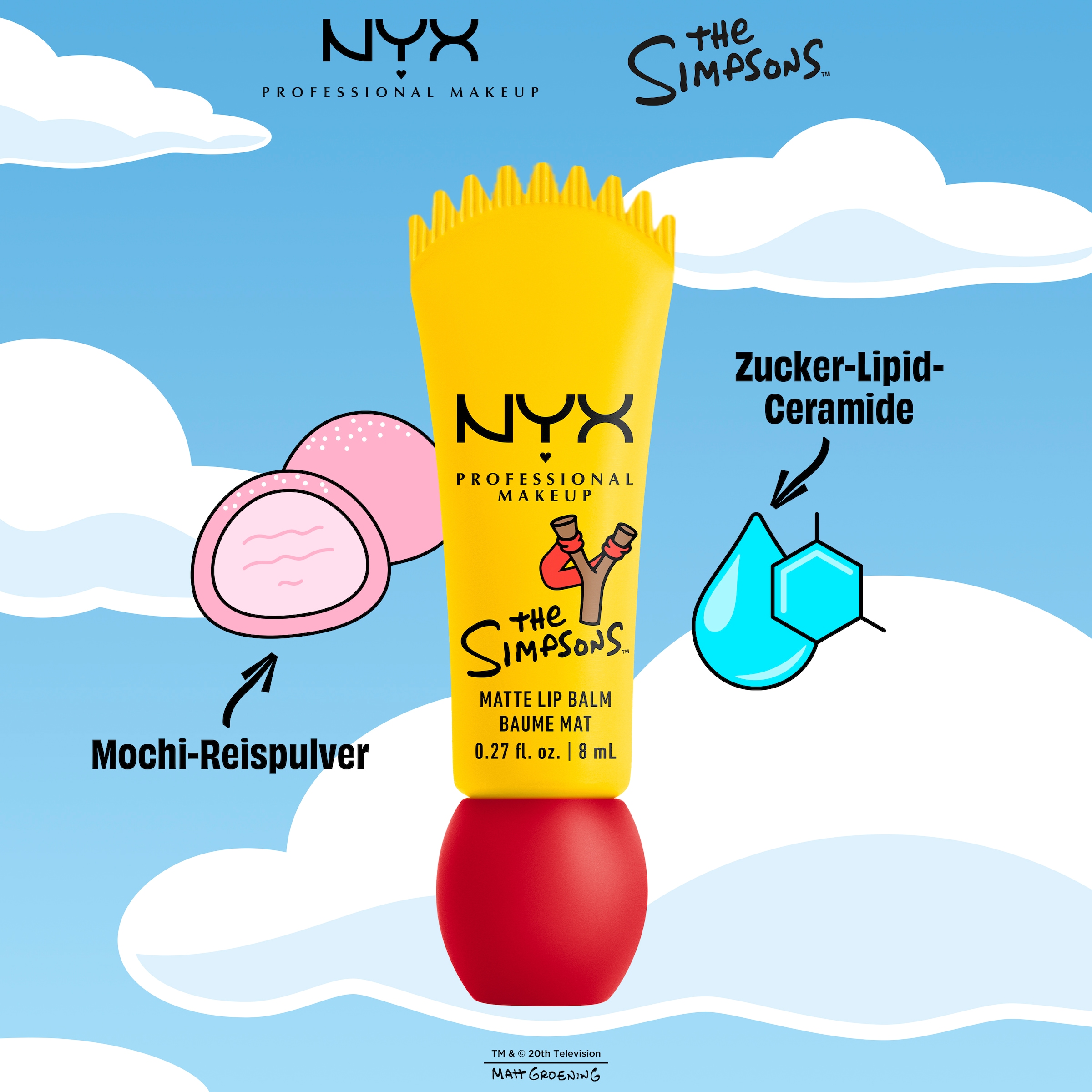NYX PROFESSIONAL MAKEUP Lippenbalsam »SIMPSON SMUSHY LIP BALM«