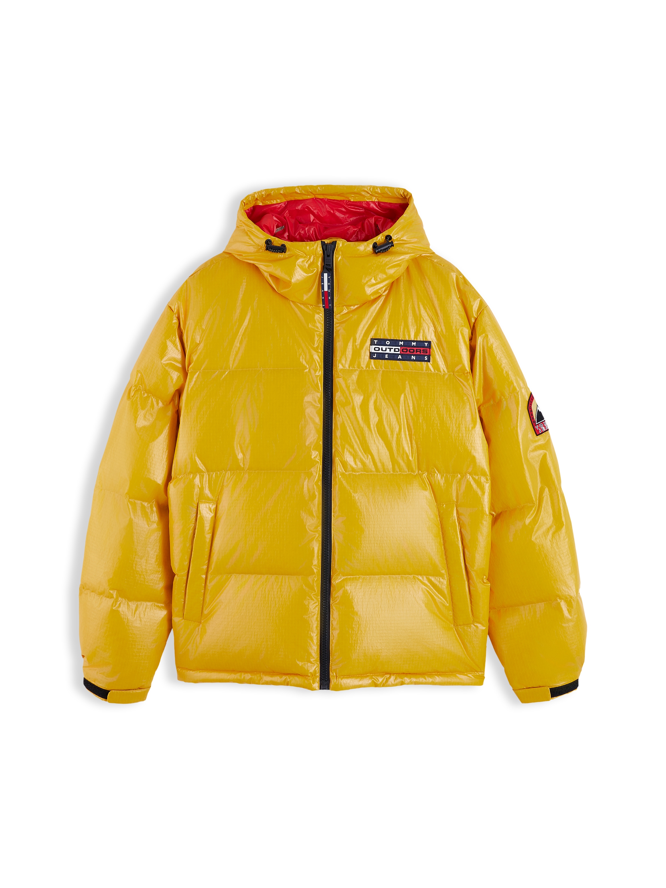 Tommy Jeans Daunenjacke »TJM ALASKA OUTDOORS DOWN« ohne Kapuze mit Daunenfüllung, leicht glänzende Oberfläche