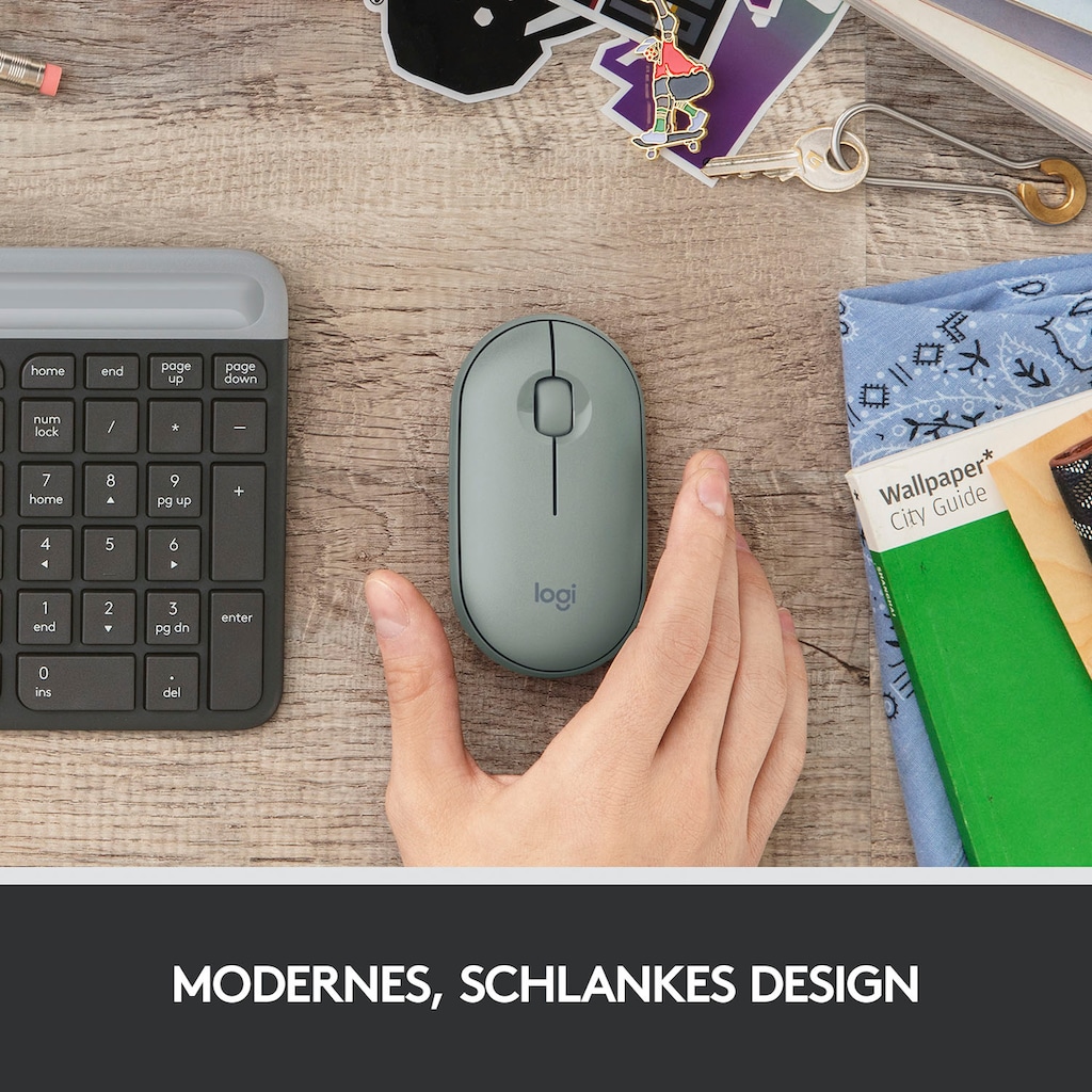 Logitech Maus »Pebble M350«