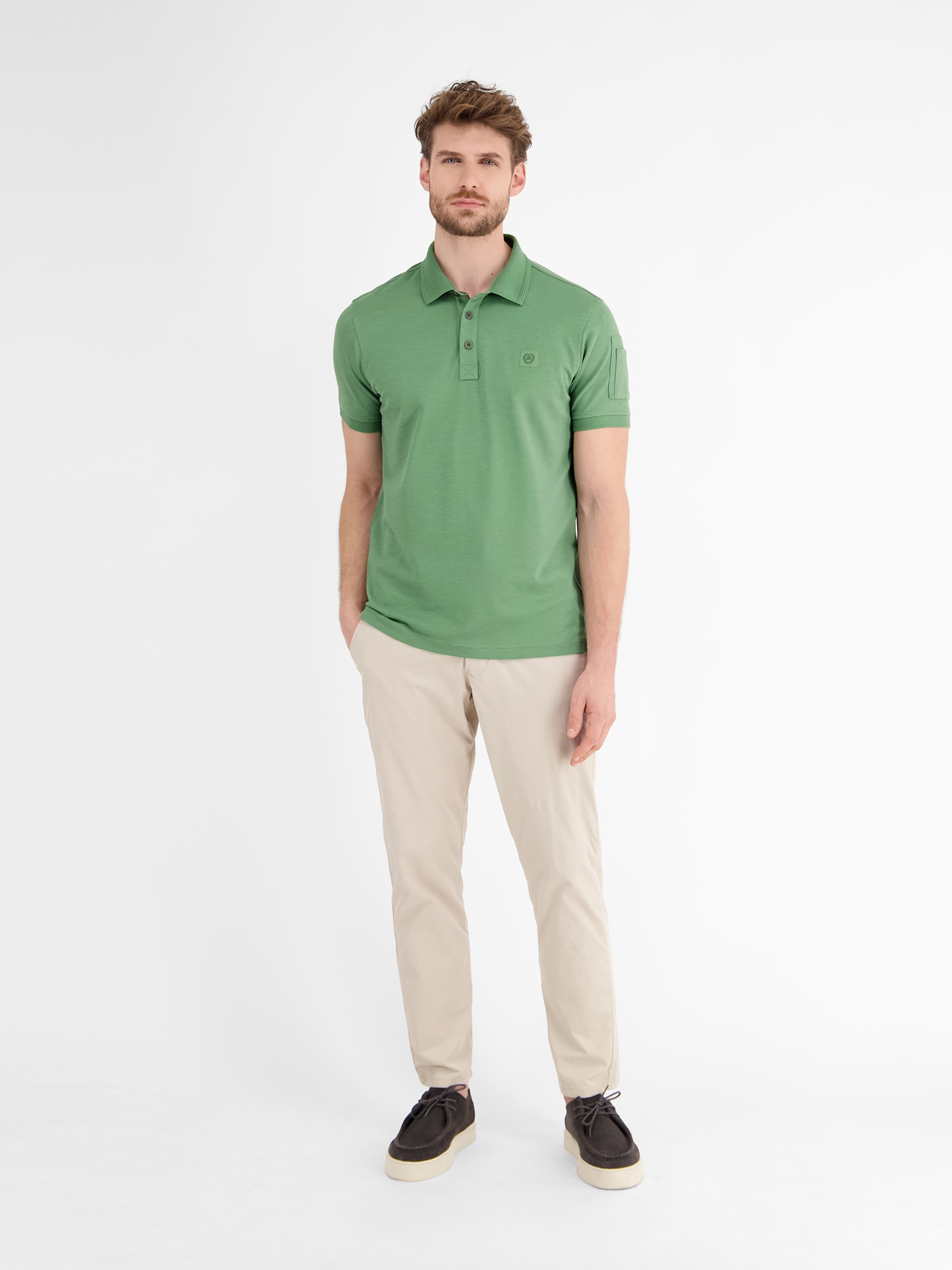 LERROS Poloshirt »Piqué-Poloshirt für Herren«