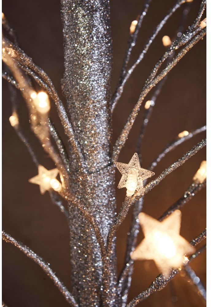 Schneider LED Baum, 306 flammig-flammig, 306-flammig, Shop im im Online Silber-Glitter-Look OTTO