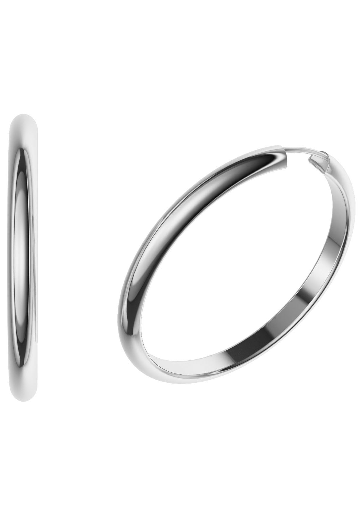 Firetti Paar Creolen »Schmuck Geschenk, 3,9 mm breit«, Made in Germany