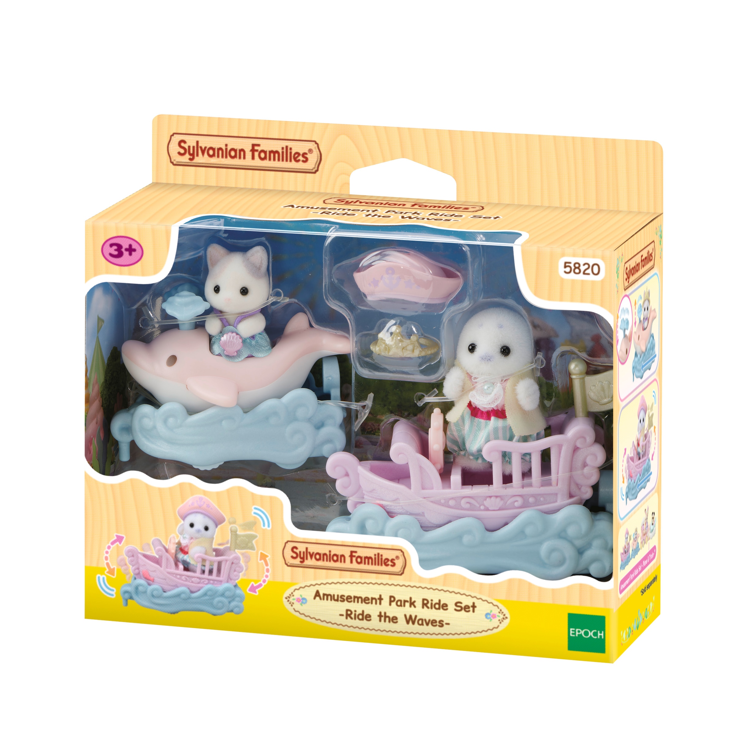 Sylvanian Families Spielwelt »Freizeitpark Spielset Wellenritt (5820)«
