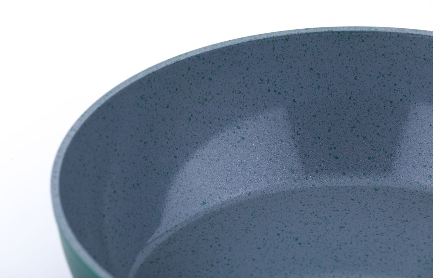 CS Koch-Systeme Bratpfanne »PURE, antihaftbeschichtet, grün« Aluminium 1 tlg. antihaftbeschichtet