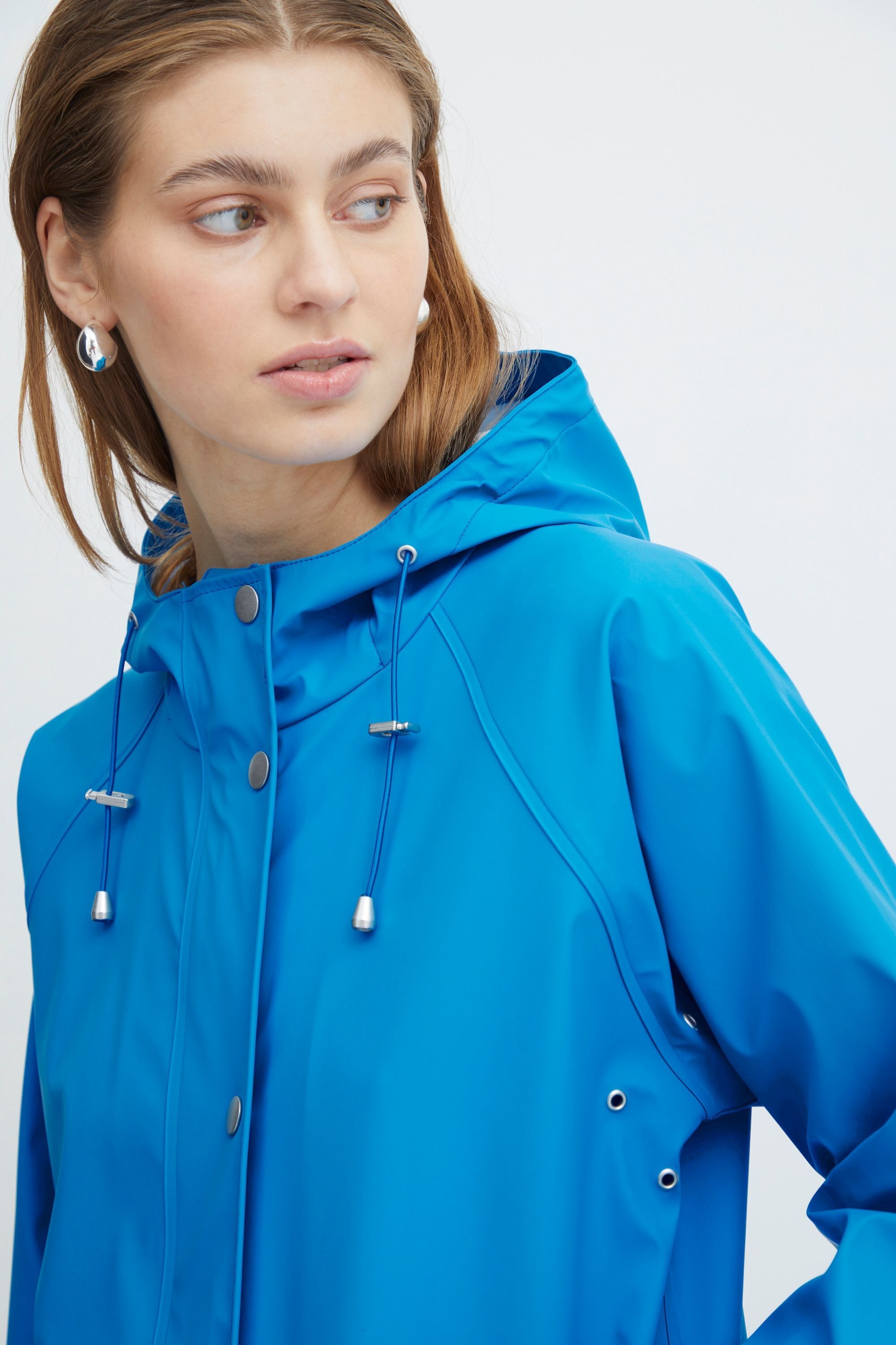 Ichi Regenjacke »Regenjacke IHTazi«, mit Kapuze