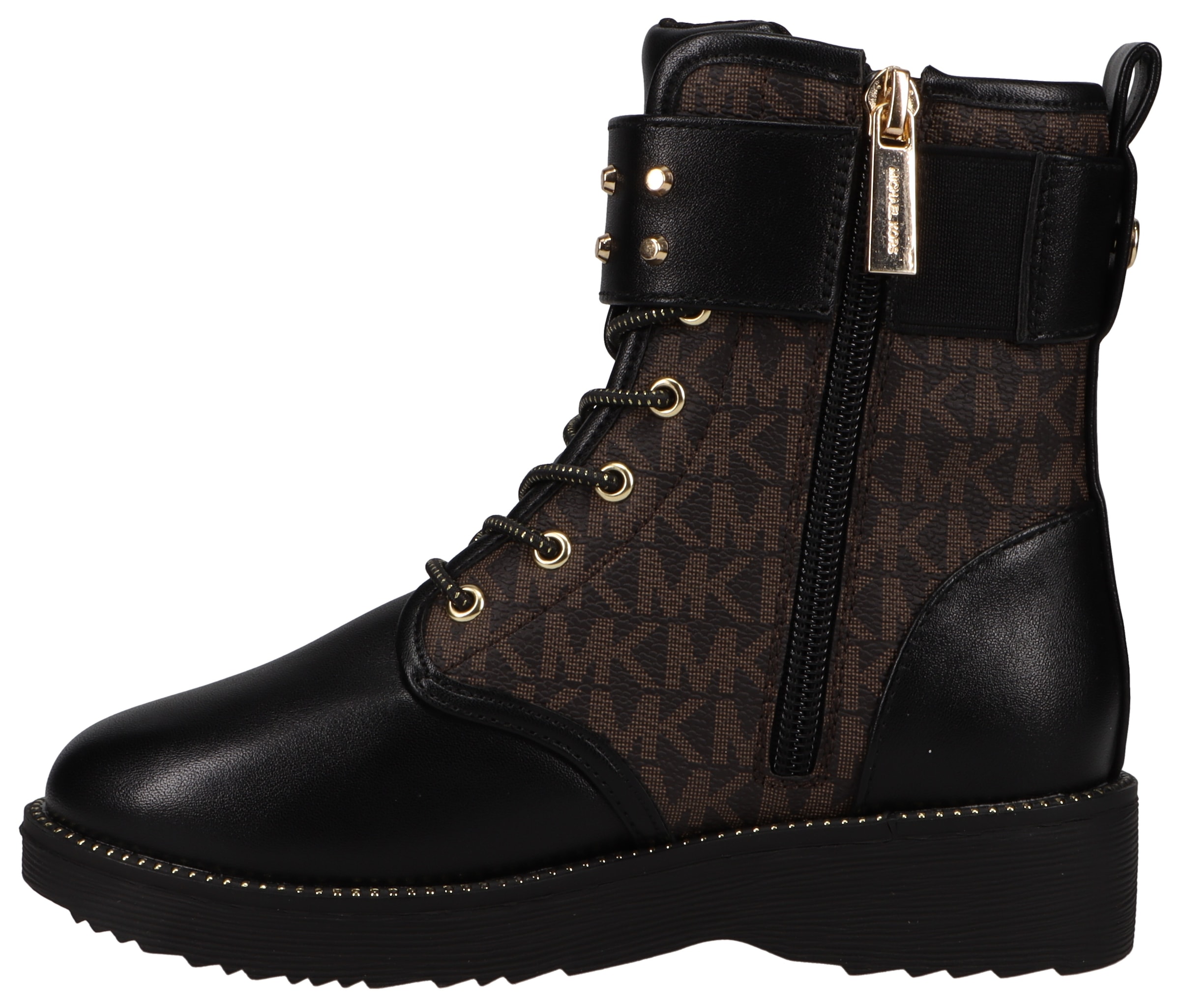 MICHAEL KORS KIDS Winterstiefel »Schnürboots HASKELL STUDS«, mit Schnürung und Reißverschluss