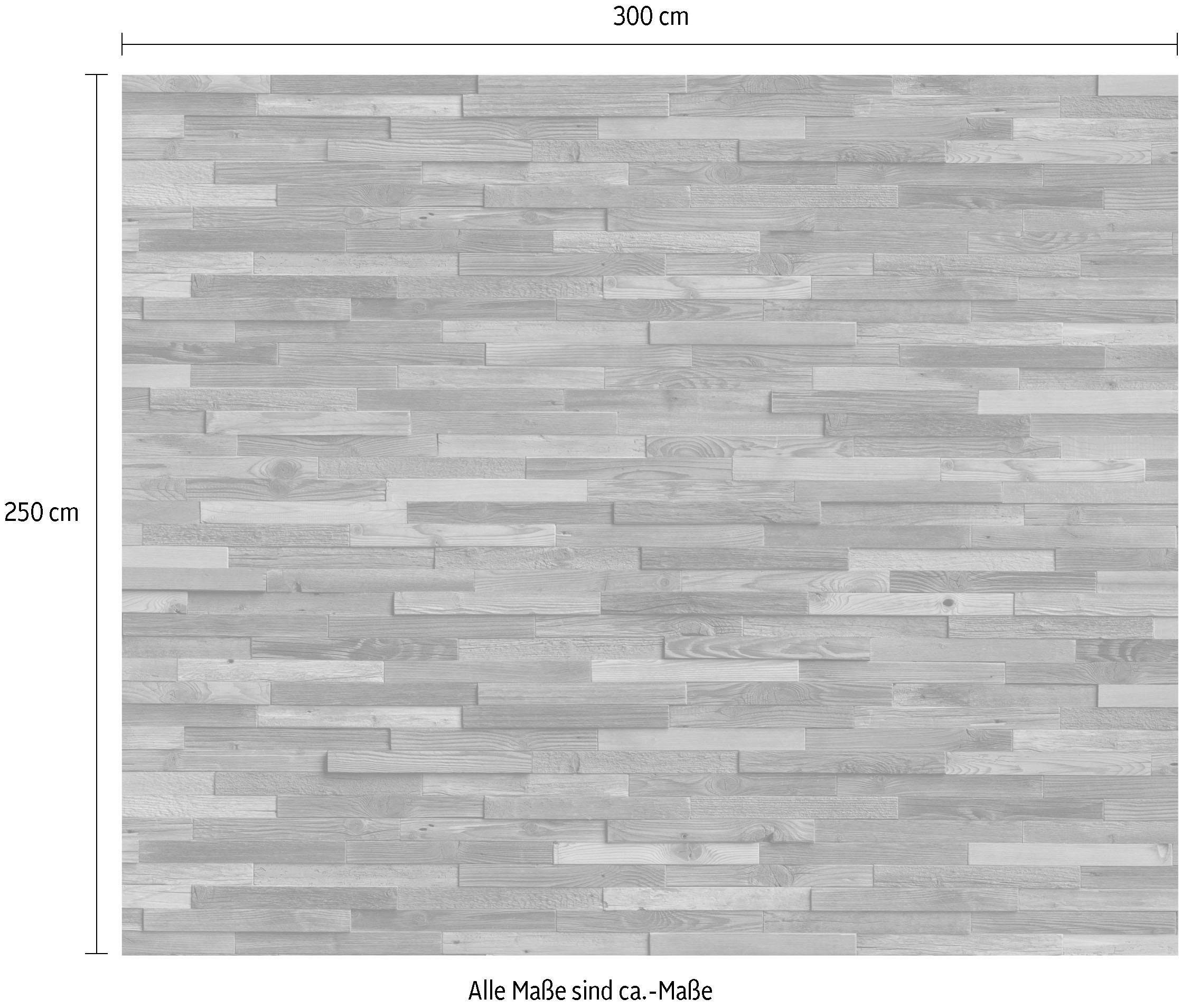 Komar Vliestapete »Digitaldruck Vlies - Chalet - Größe 300 x 250 cm«, bedruckt, Wohnzimmer, Schlafzimmer