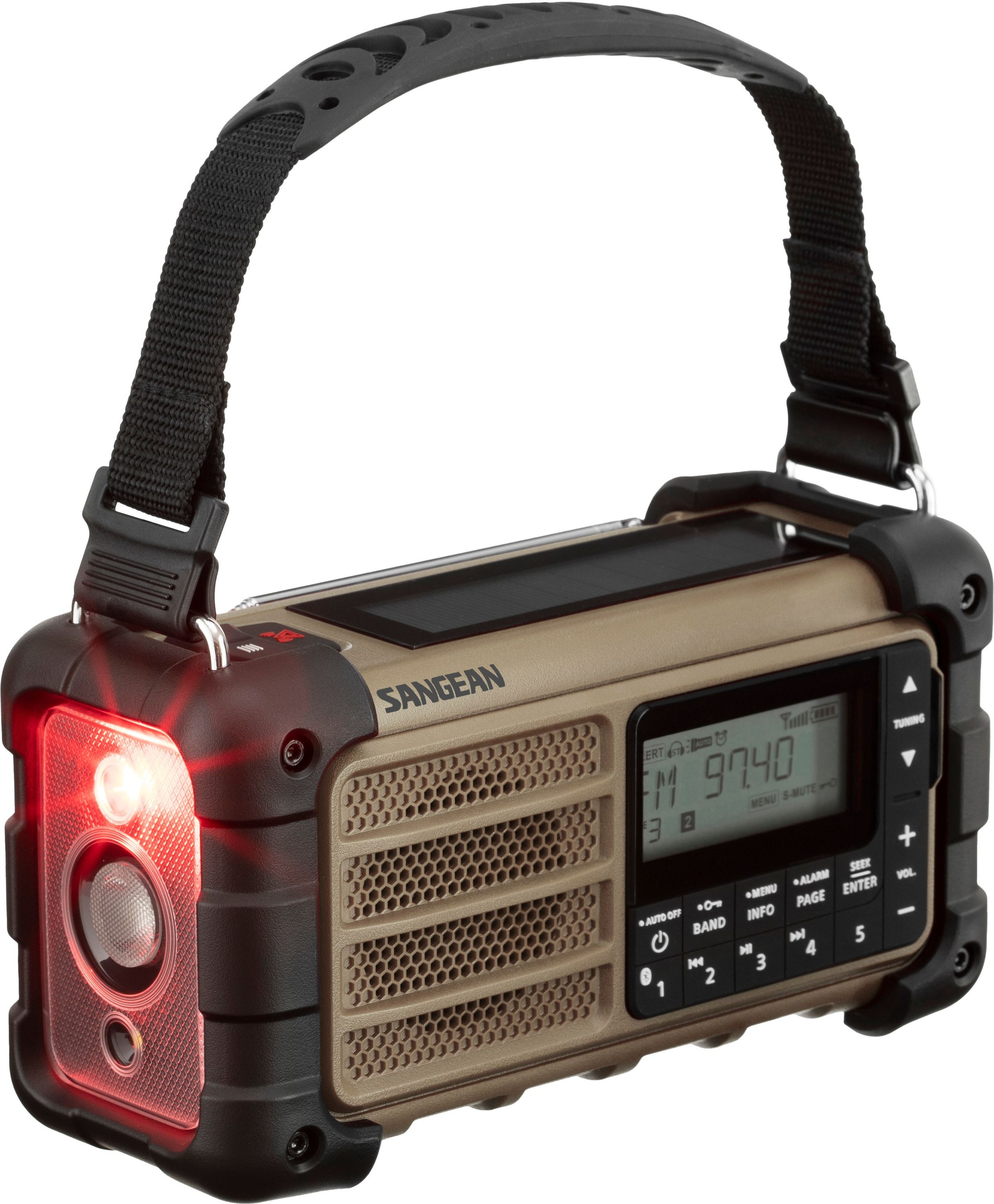 Sangean Notfallradio »MMR-99« (Bluetooth AM-Tuner | FM-Tuner mit RDS ) Multi-Powered Digital Tuning Emergency
