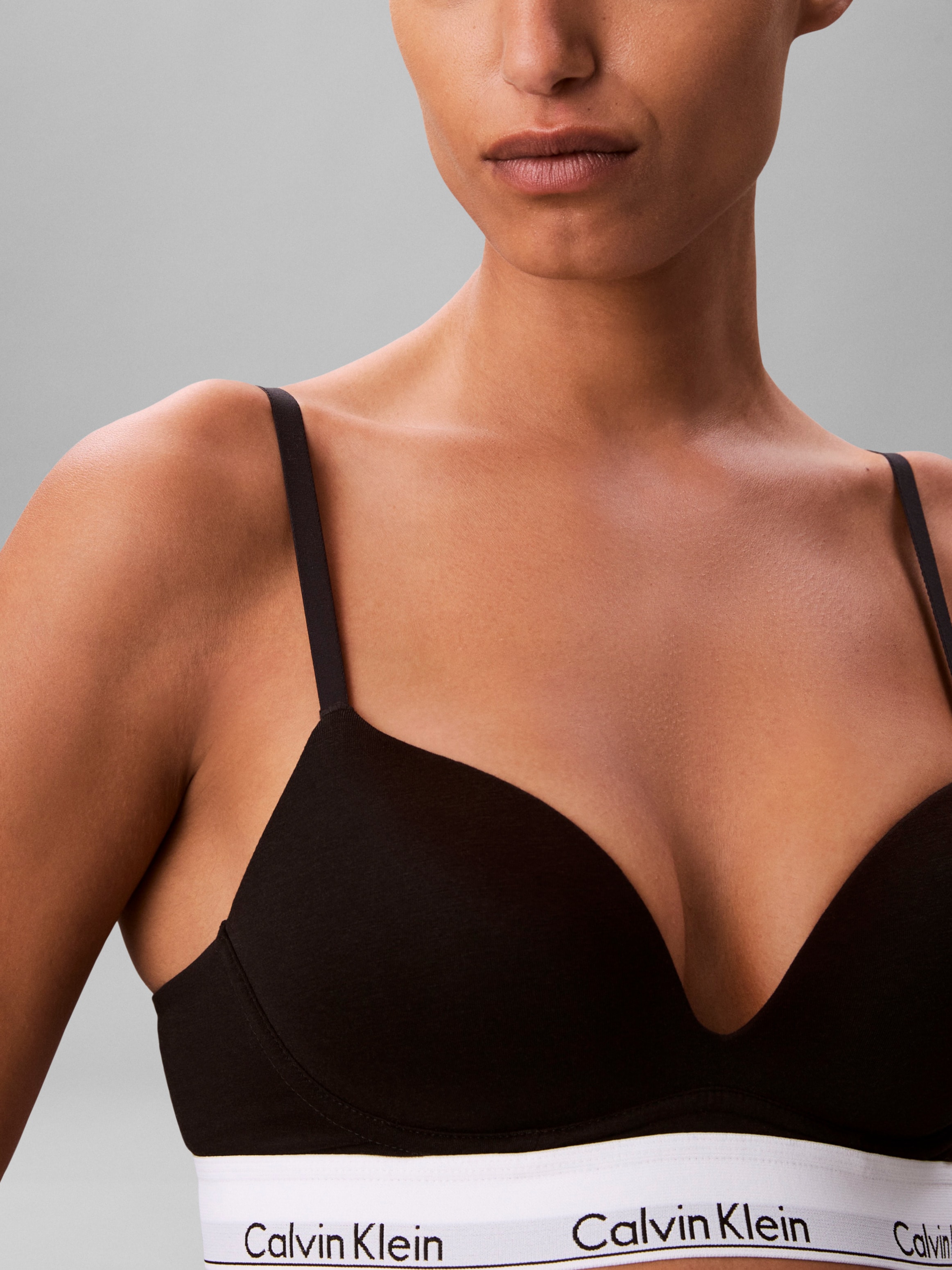 Calvin Klein Underwear Push-up-BH »PUSH UP PLUNGE« mit Logobund