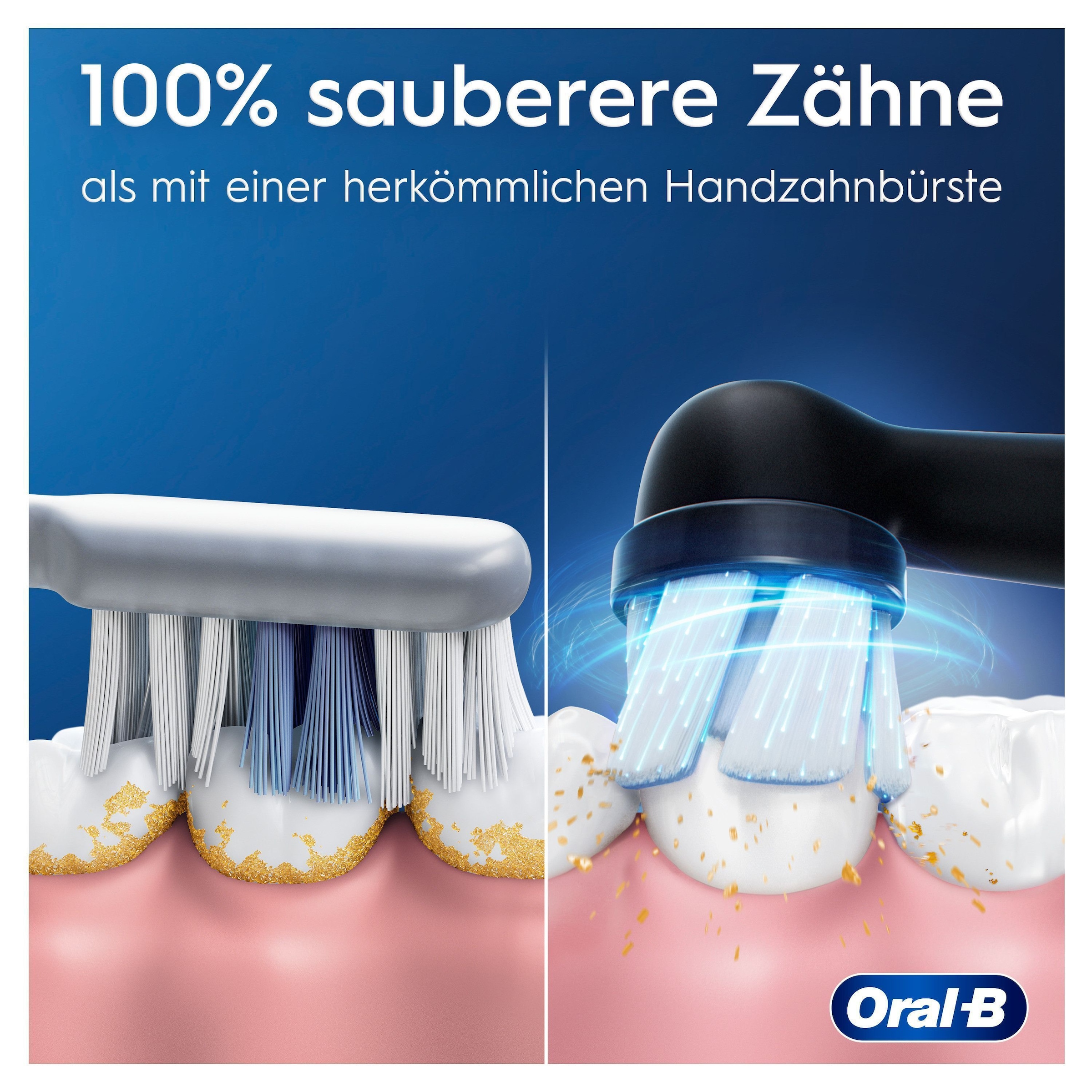 Oral-B Elektrische Zahnbürste »iO Series 2«, 1 St. Aufsteckbürsten, für die sanfte Reinigung, Reise-Etui, Aufsteckbürstenhalter