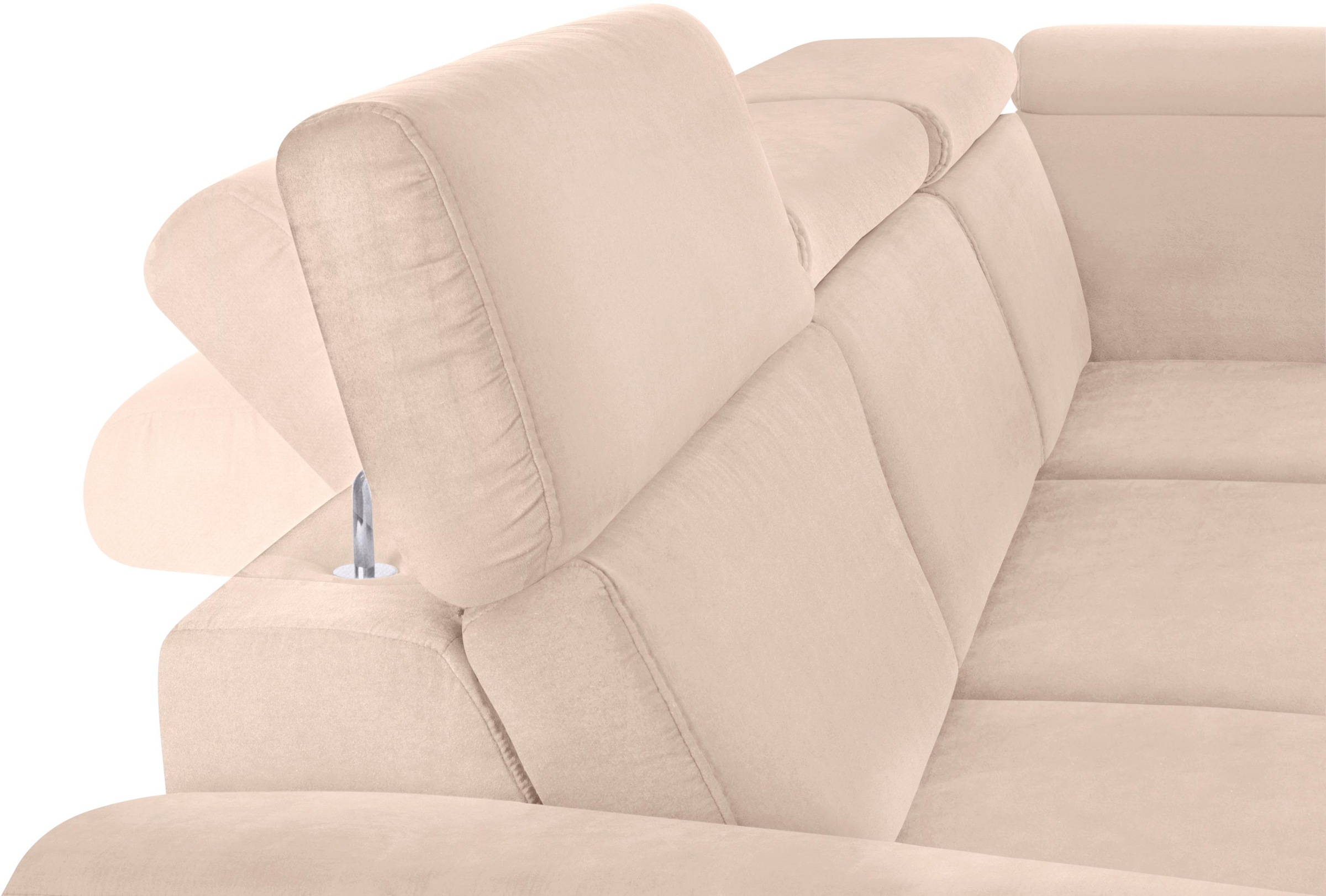 sit&more Ecksofa »Arngast L-Form« inklusive Kopfteilverstellung und Federkern