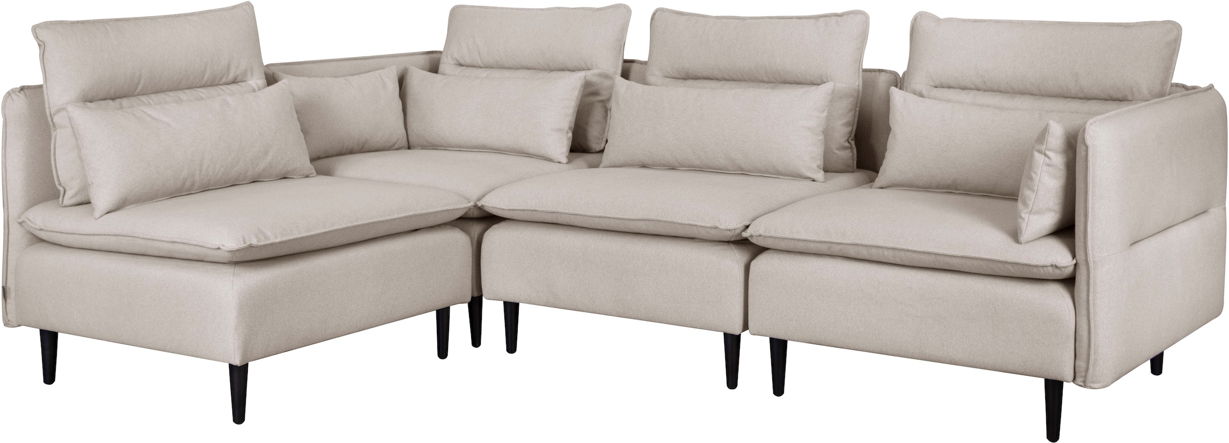 andas Ecksofa »ALVIK L-Form«, zusammengesetzt aus Modulen, erweiterbar mit Modulen der Serie