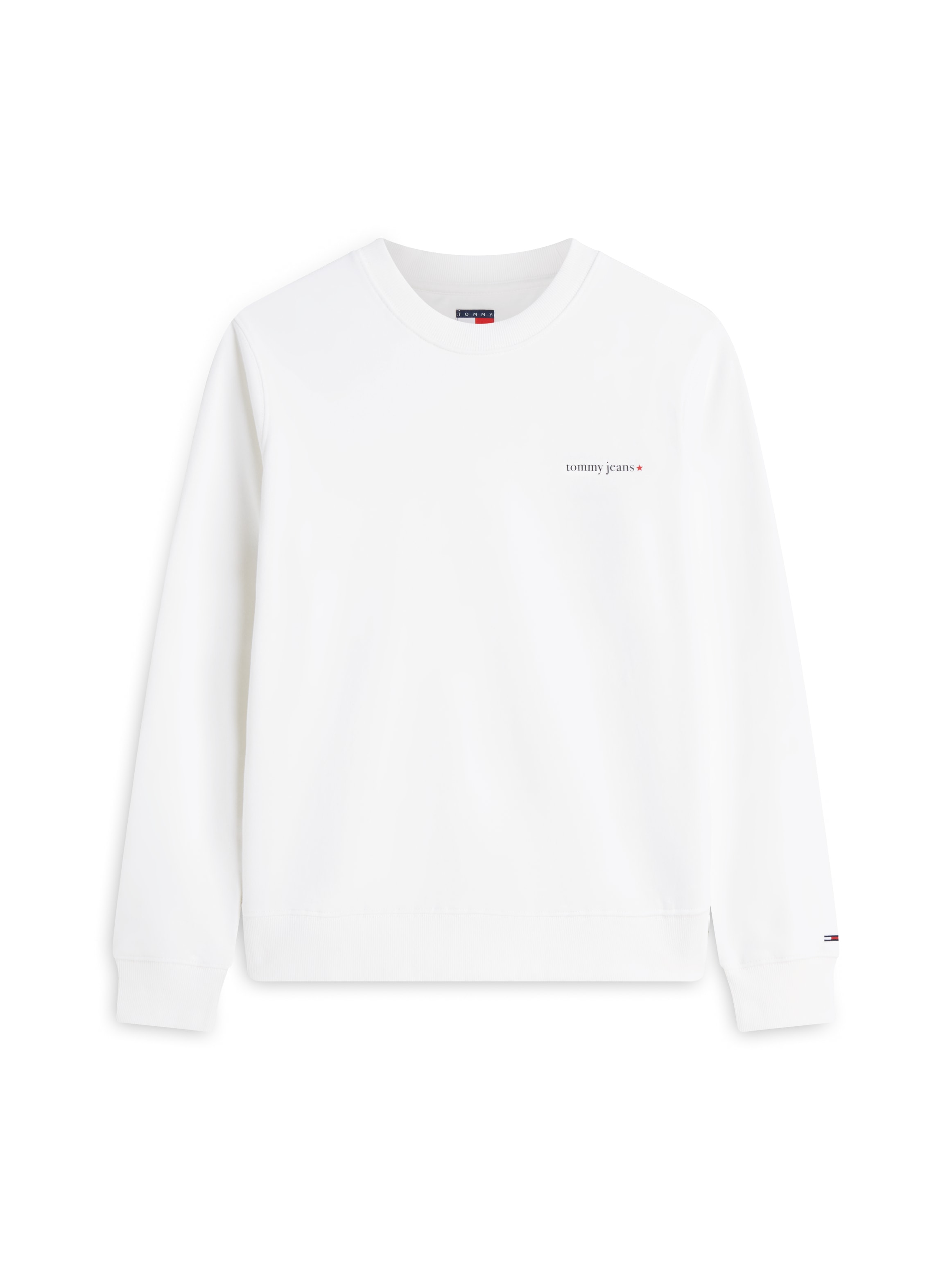 Tommy Jeans Sweatshirt »TJW REG ESS LOGO 1 CREW EXT«, Baumwolle, Logodruck
