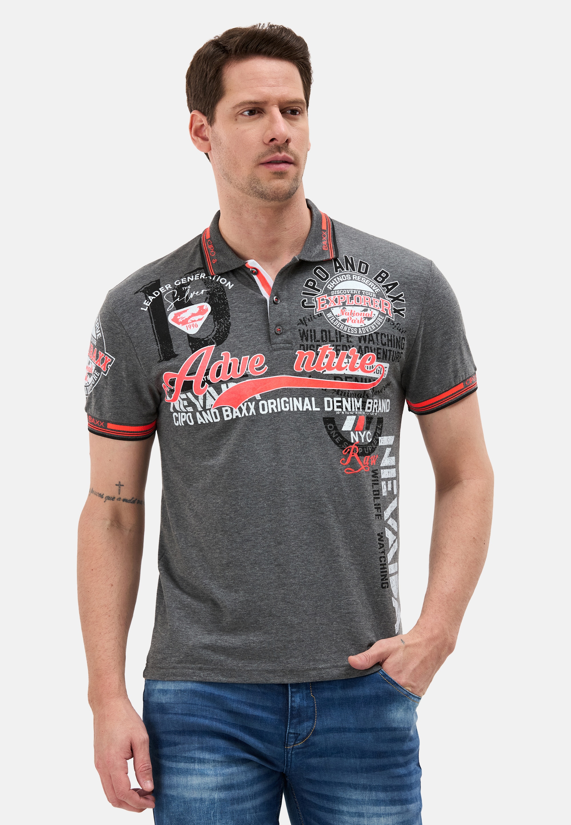 Cipo & Baxx Poloshirt